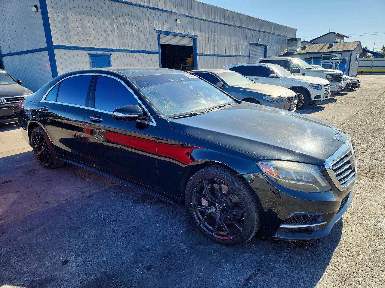 2015 Mercedes-benz S 550 Black vin: WDDUG8CB6FA116305