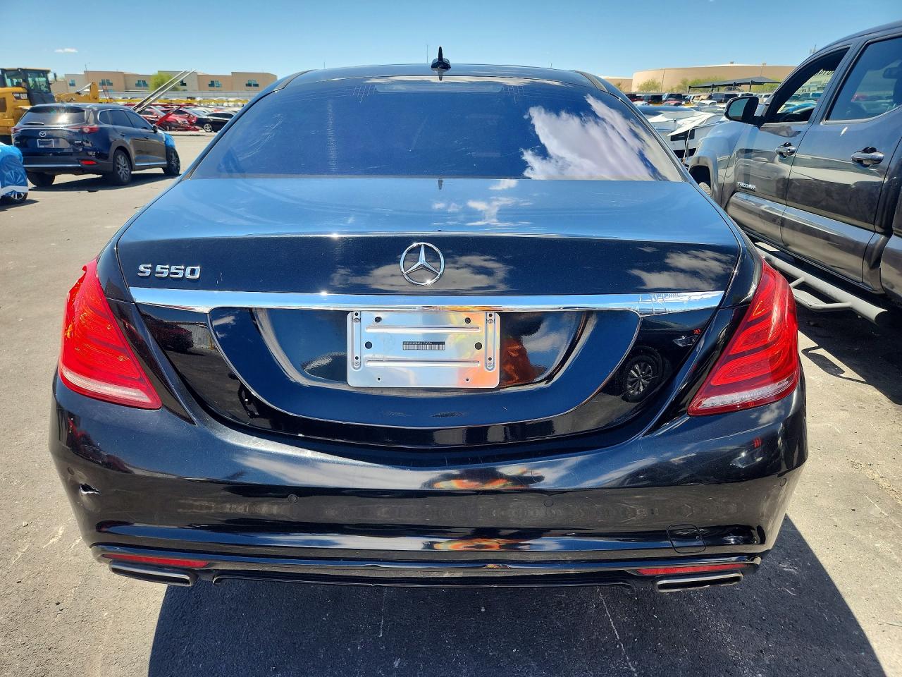 2015 Mercedes-benz S 550 Black vin: WDDUG8CB6FA116305