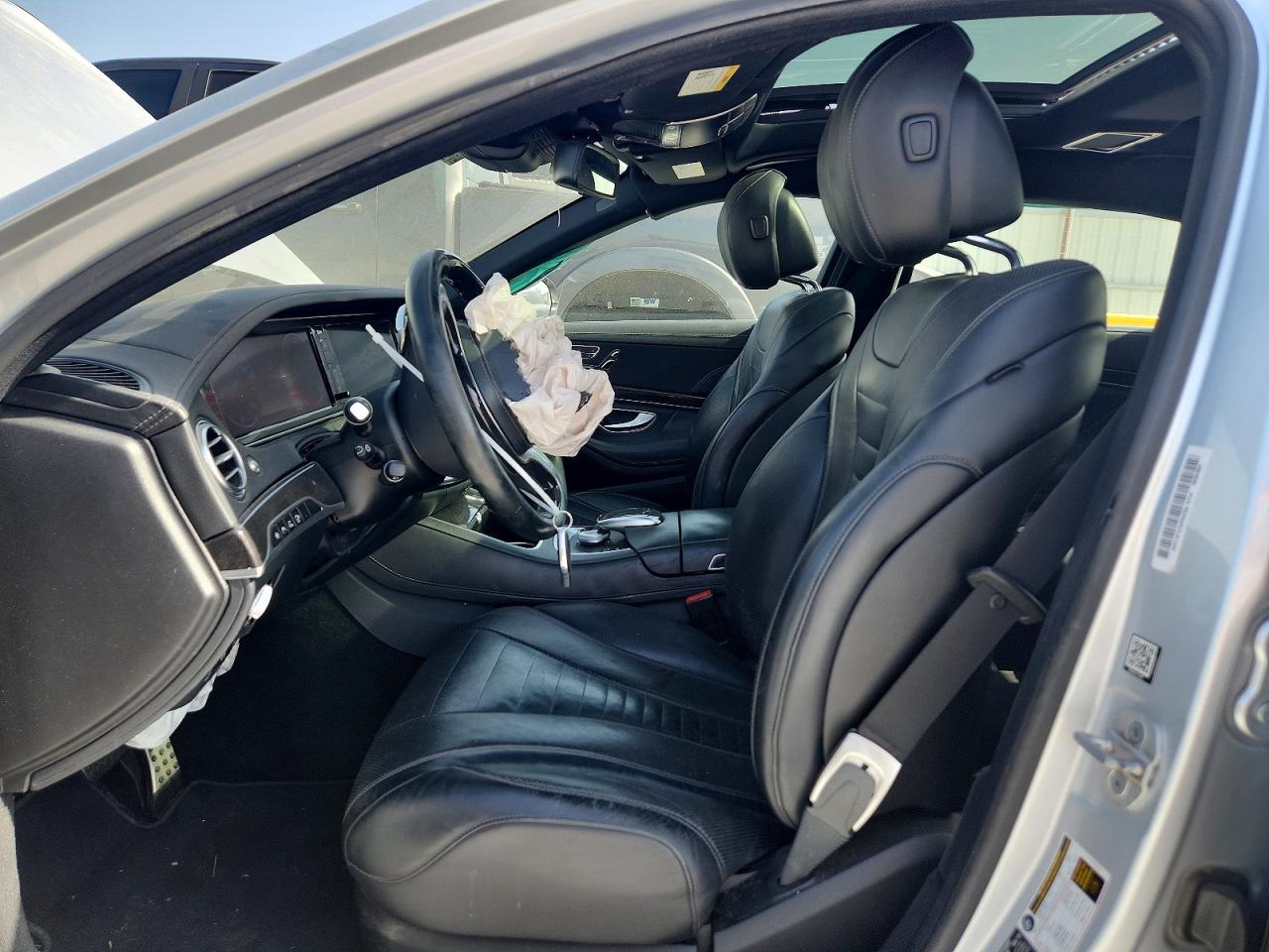 2015 Mercedes-benz S 550 Silver vin: WDDUG8CB6FA174303