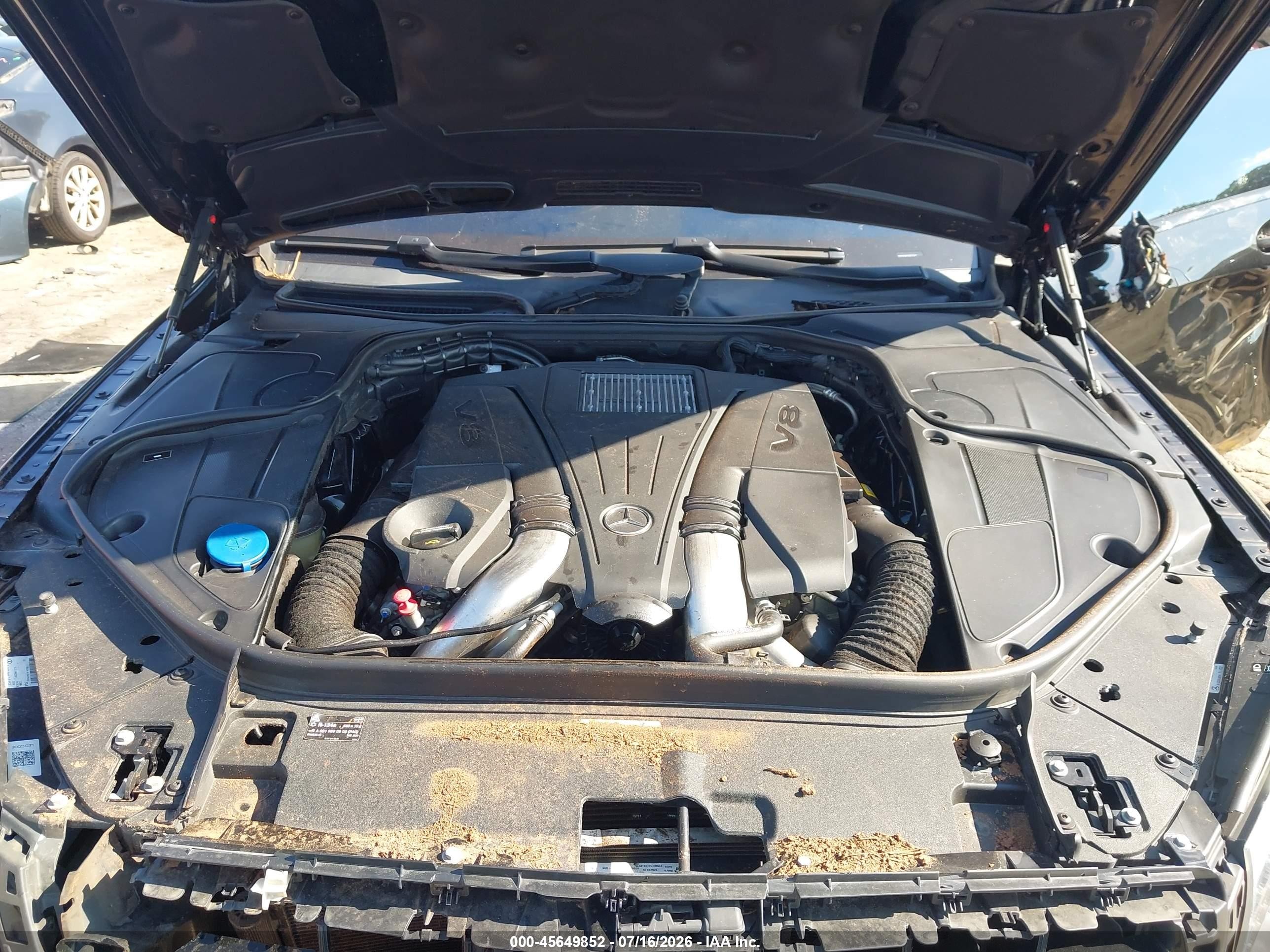 2015 Mercedes-benz S 550   Black vin: WDDUG8CB6FA181722
