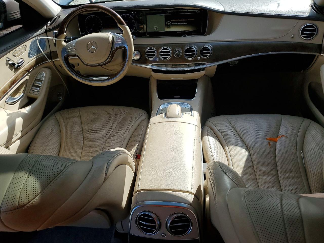 2014 Mercedes-benz S 550 White vin: WDDUG8CB7EA012517