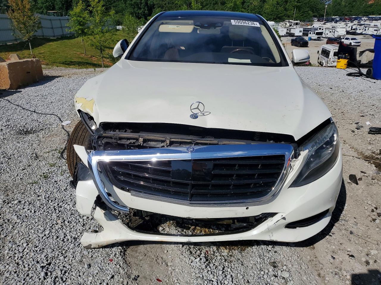2014 Mercedes-benz S 550 White vin: WDDUG8CB7EA012517