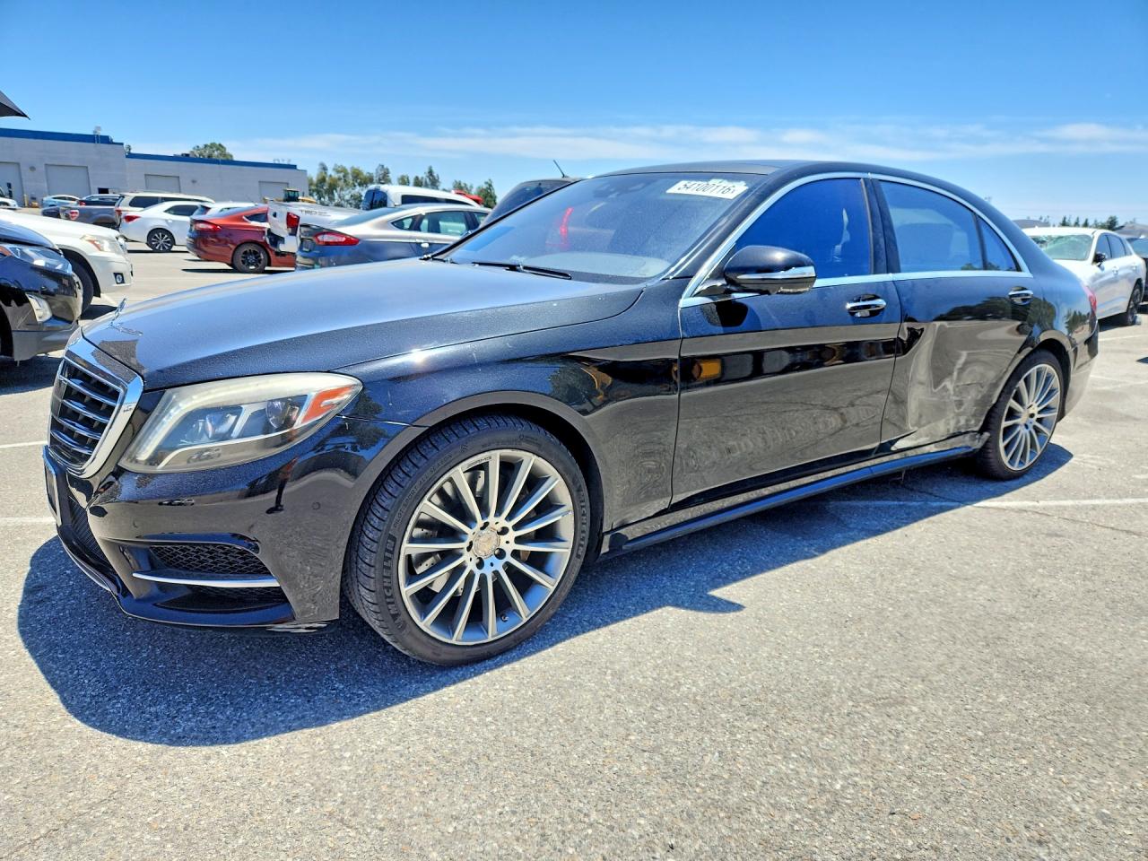2014 Mercedes-benz S 550 Black vin: WDDUG8CB7EA015028