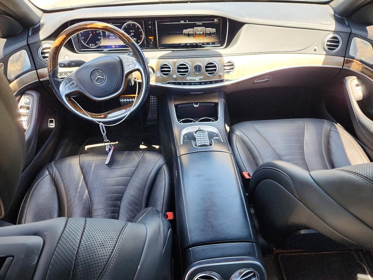 2014 Mercedes-benz S 550 Black vin: WDDUG8CB7EA015028