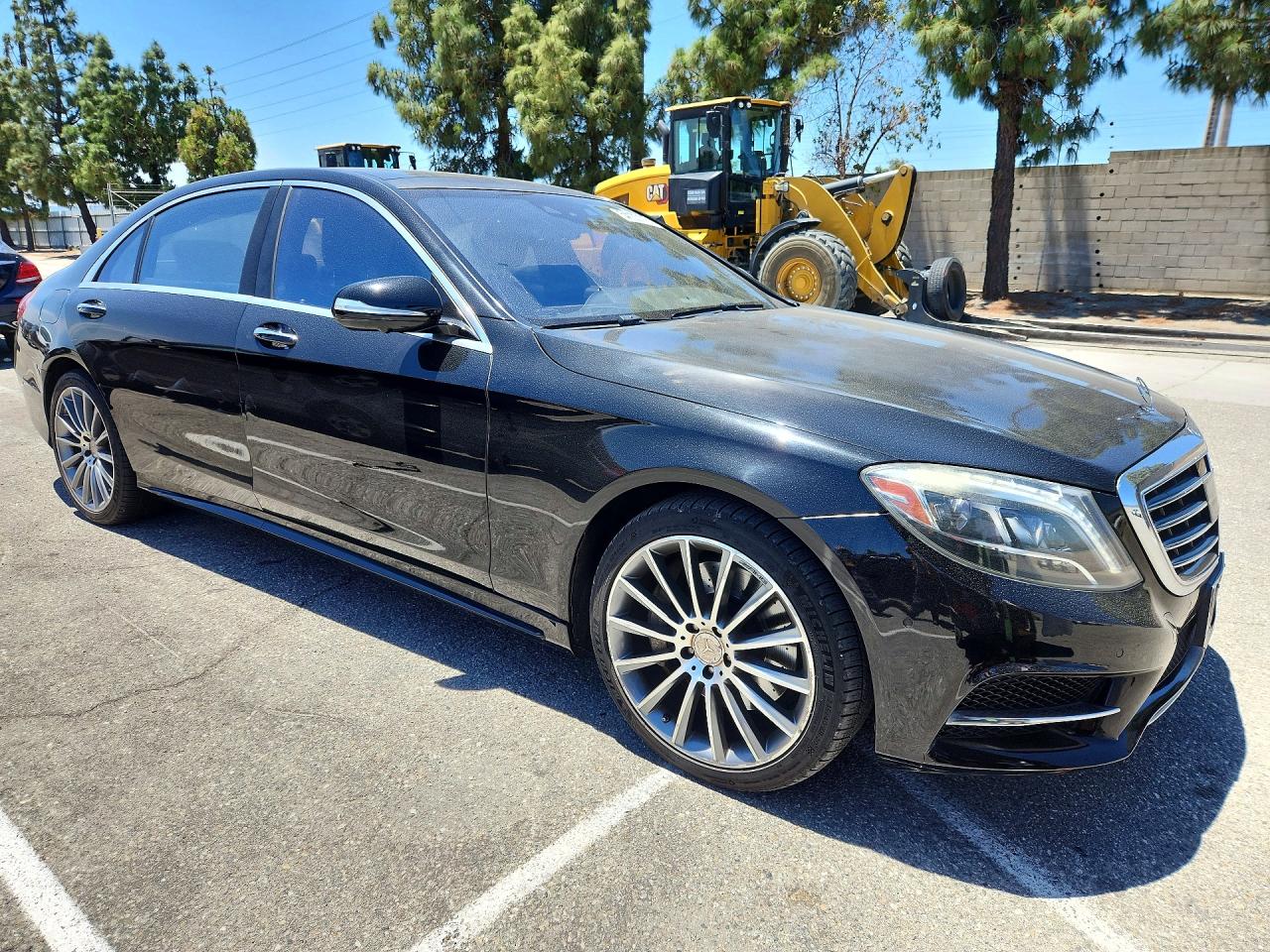 2014 Mercedes-benz S 550 Black vin: WDDUG8CB7EA015028