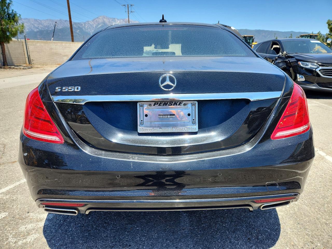 2014 Mercedes-benz S 550 Black vin: WDDUG8CB7EA015028