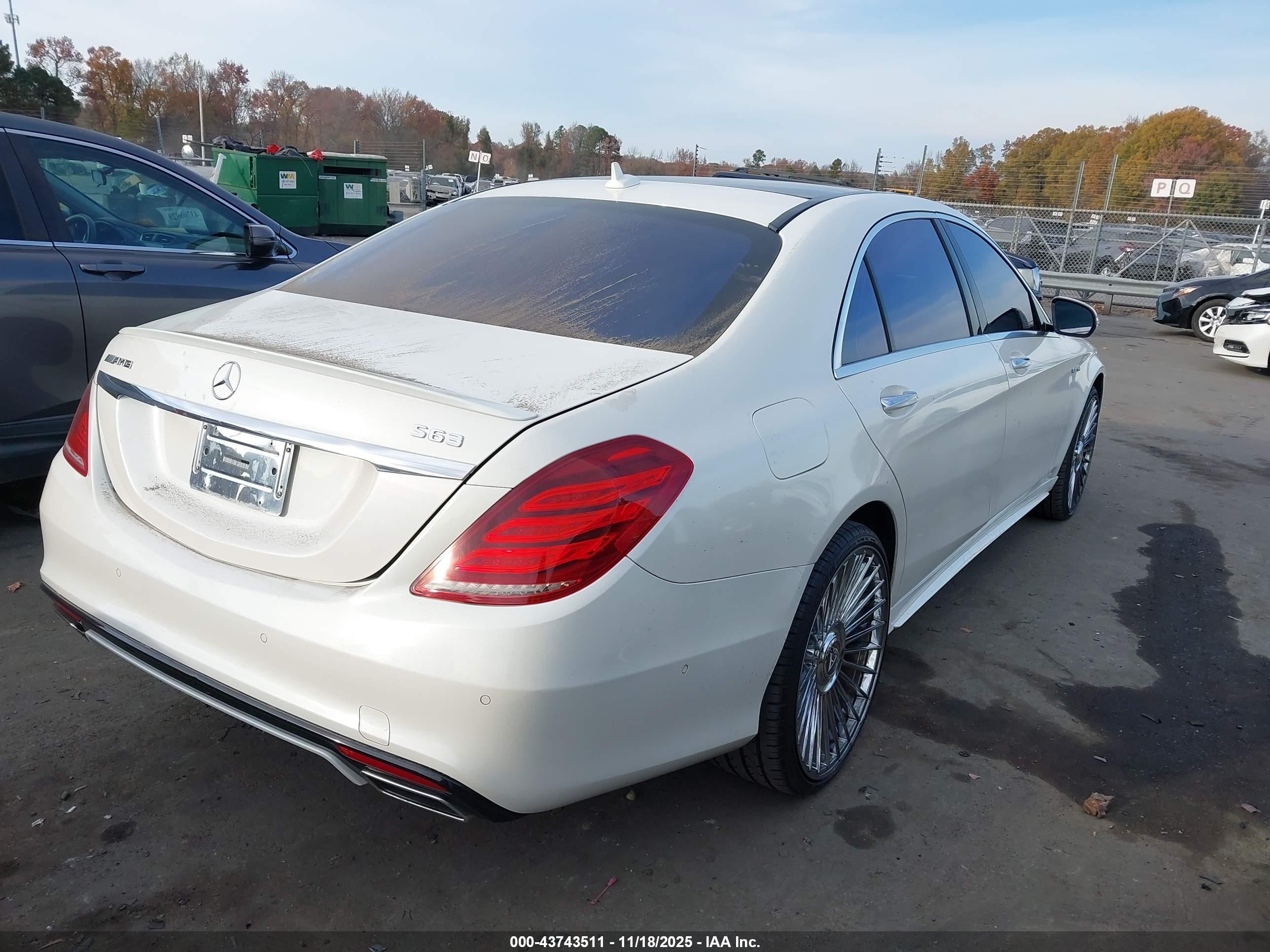 2014 Mercedes-benz S 550   White vin: WDDUG8CB7EA020603