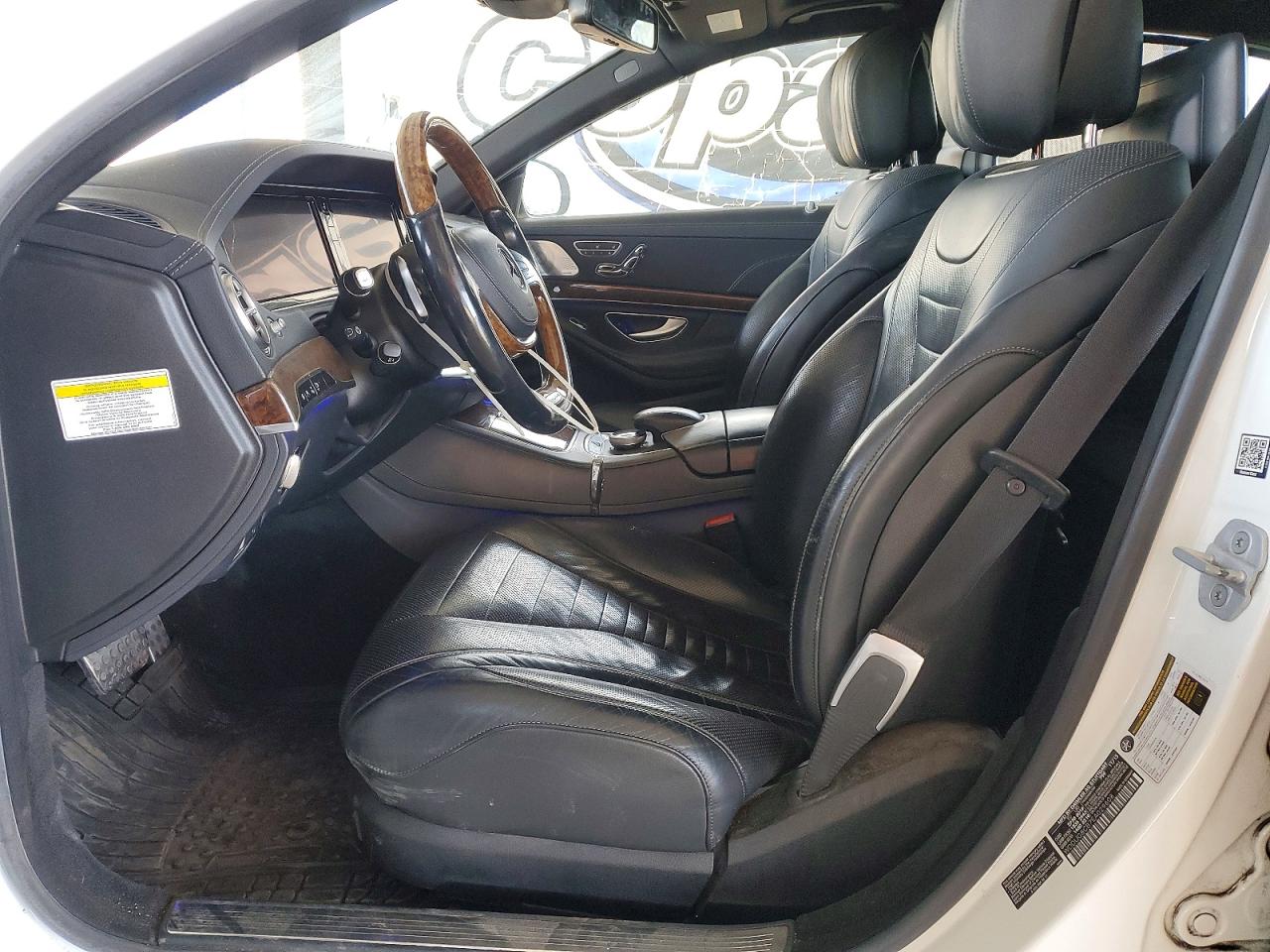 2014 Mercedes-benz S 550 White vin: WDDUG8CB7EA029608