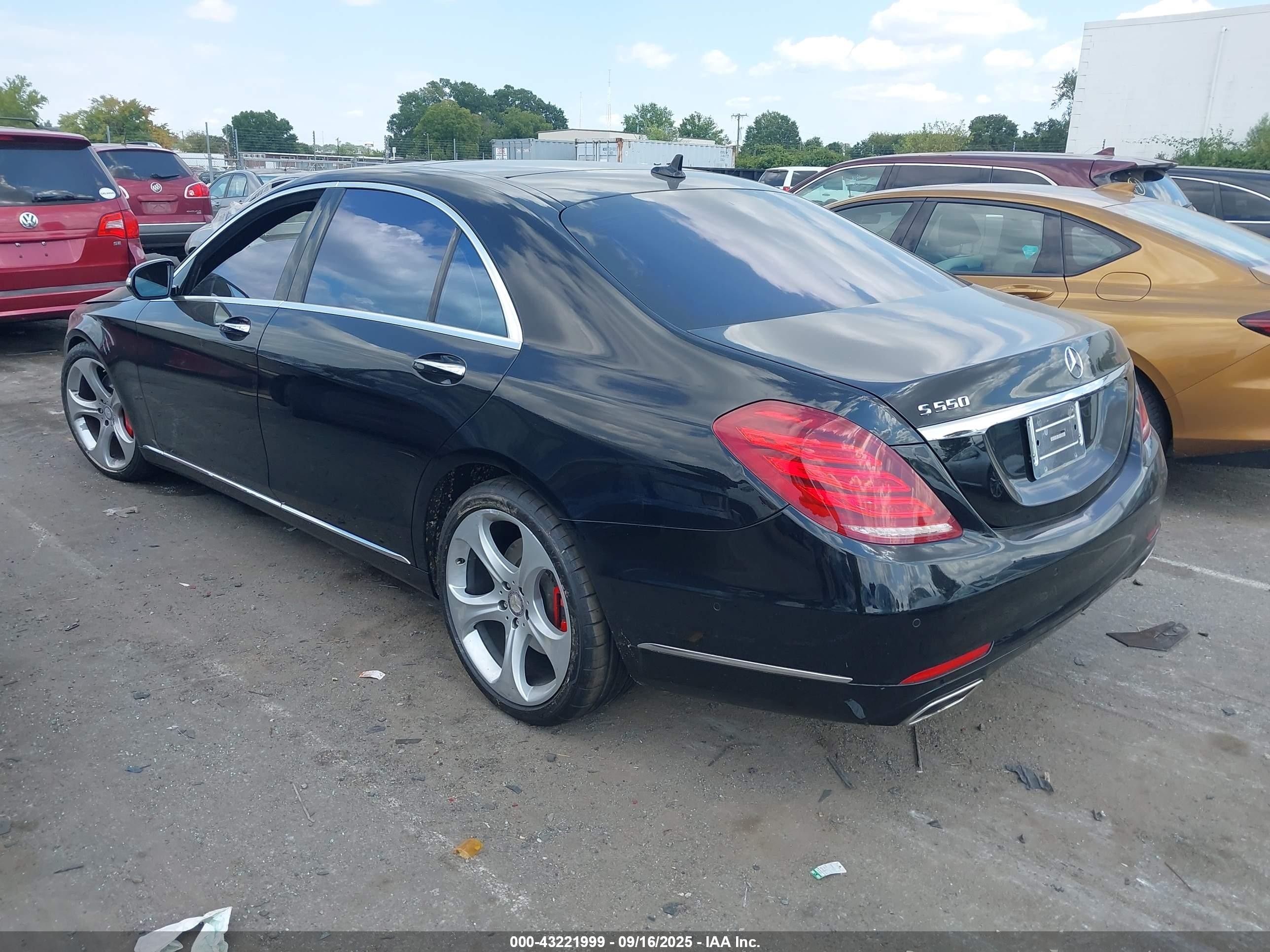 2014 Mercedes-benz S 550   Black vin: WDDUG8CB7EA049633