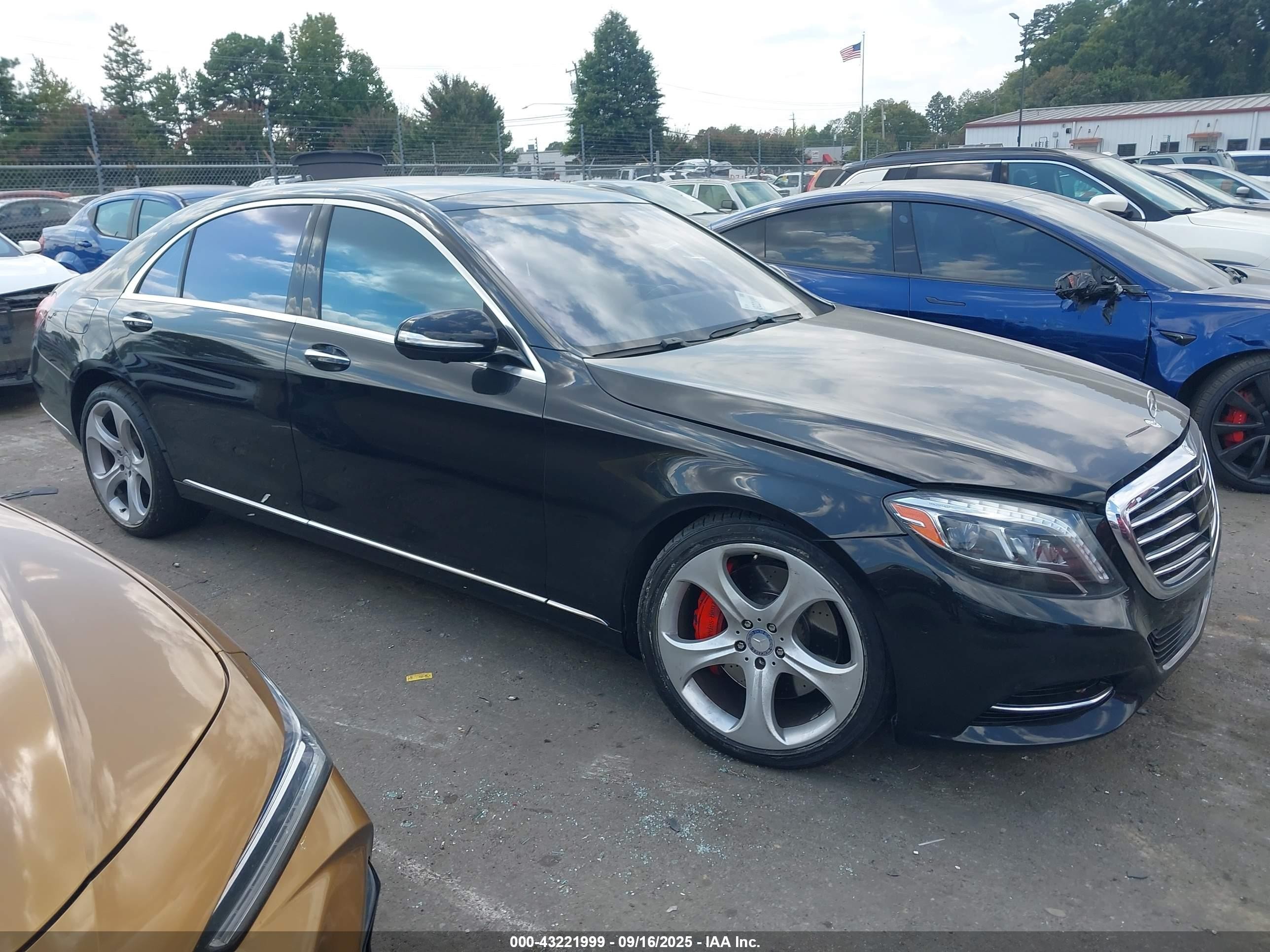 2014 Mercedes-benz S 550   Black vin: WDDUG8CB7EA049633