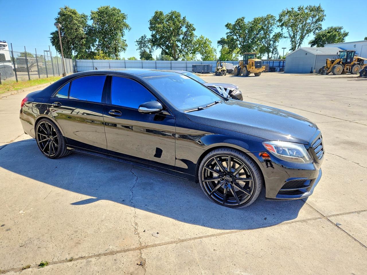 2015 Mercedes-benz S 550 Black vin: WDDUG8CB7FA093620