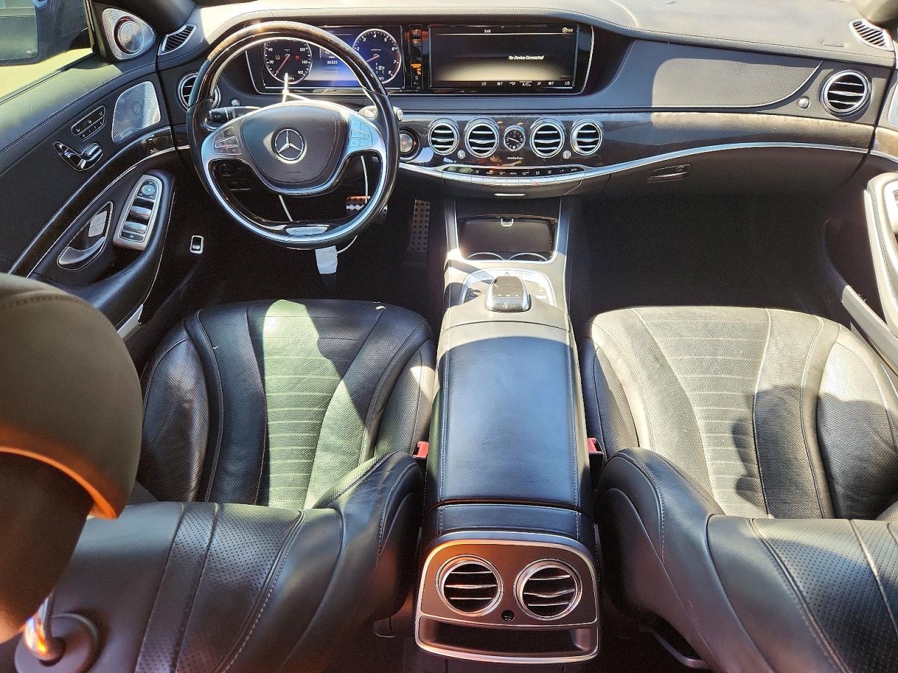 2015 Mercedes-benz S 550 Black vin: WDDUG8CB7FA093620