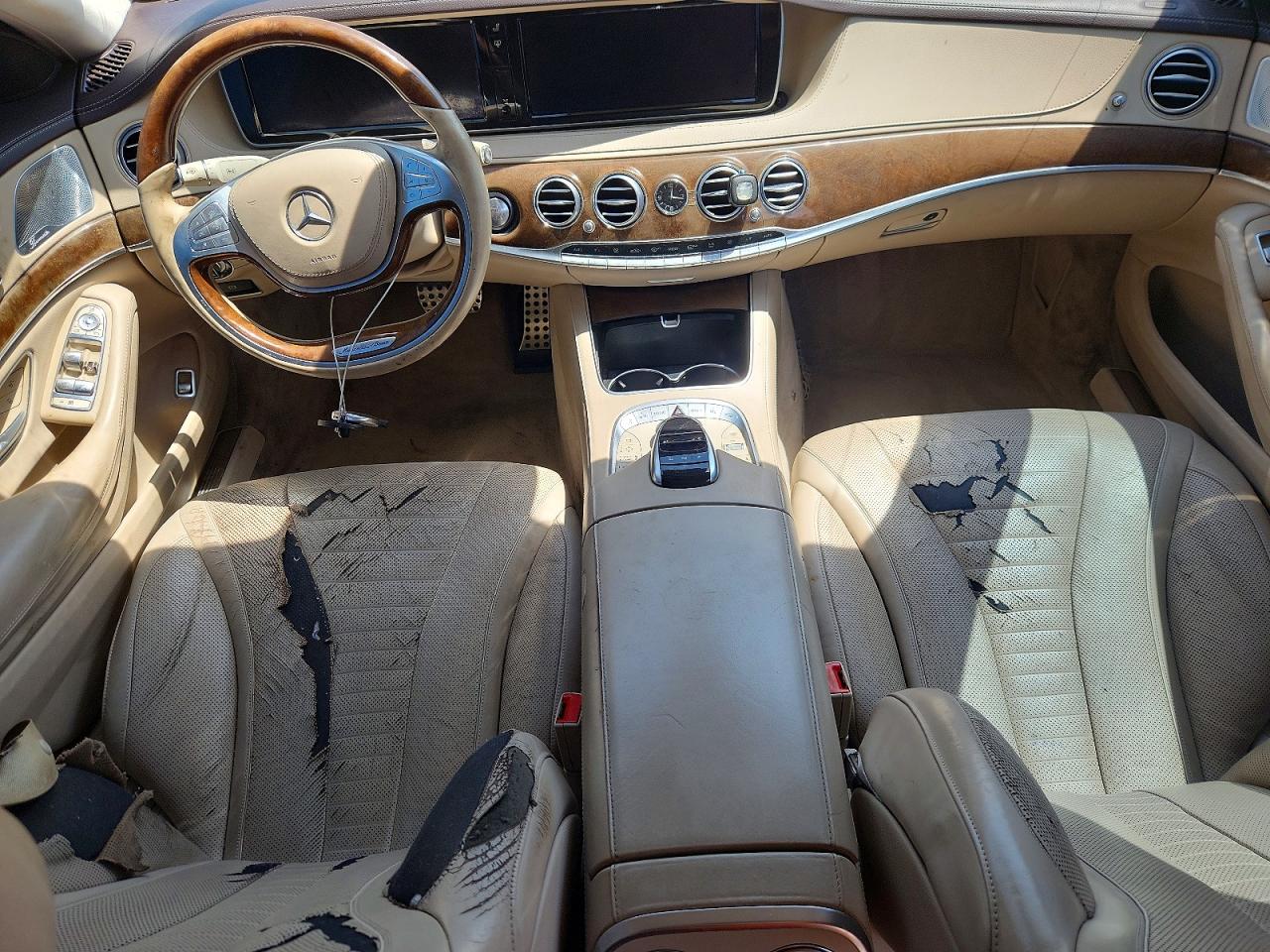 2015 Mercedes-benz S 550 Black vin: WDDUG8CB7FA095352