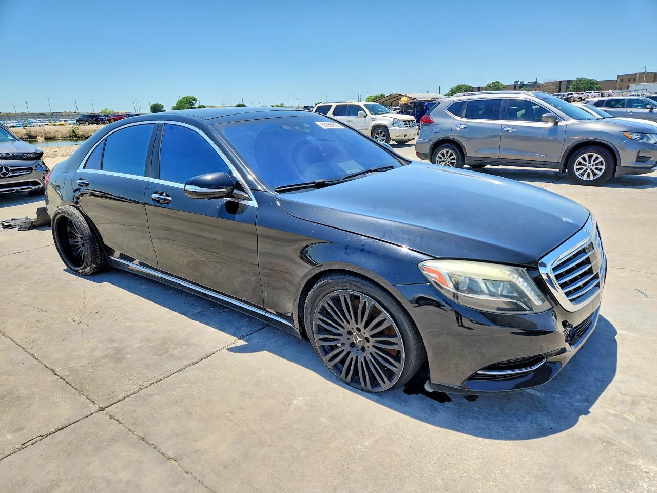 2015 Mercedes-benz S 550 Black vin: WDDUG8CB7FA149751