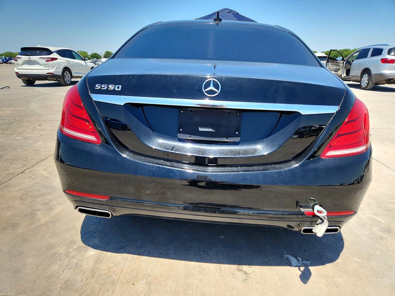 2015 Mercedes-benz S 550 Black vin: WDDUG8CB7FA149751