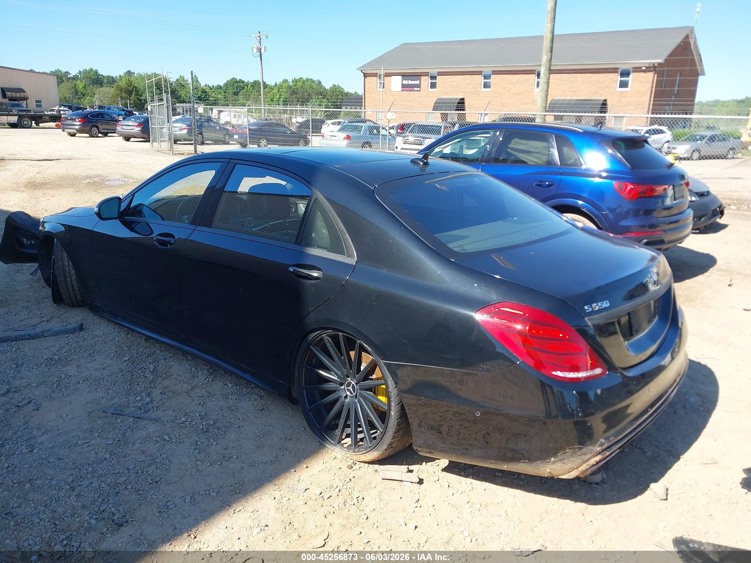2015 Mercedes-benz S 550   Black vin: WDDUG8CB7FA186203