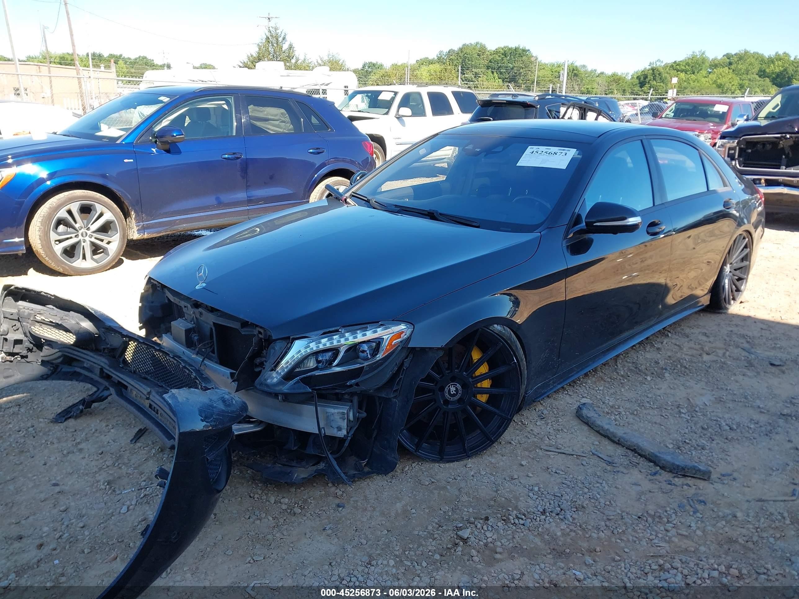 2015 Mercedes-benz S 550   Black vin: WDDUG8CB7FA186203