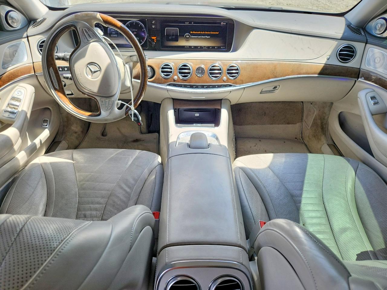 2014 Mercedes-benz S 550 Blue vin: WDDUG8CB8EA016611