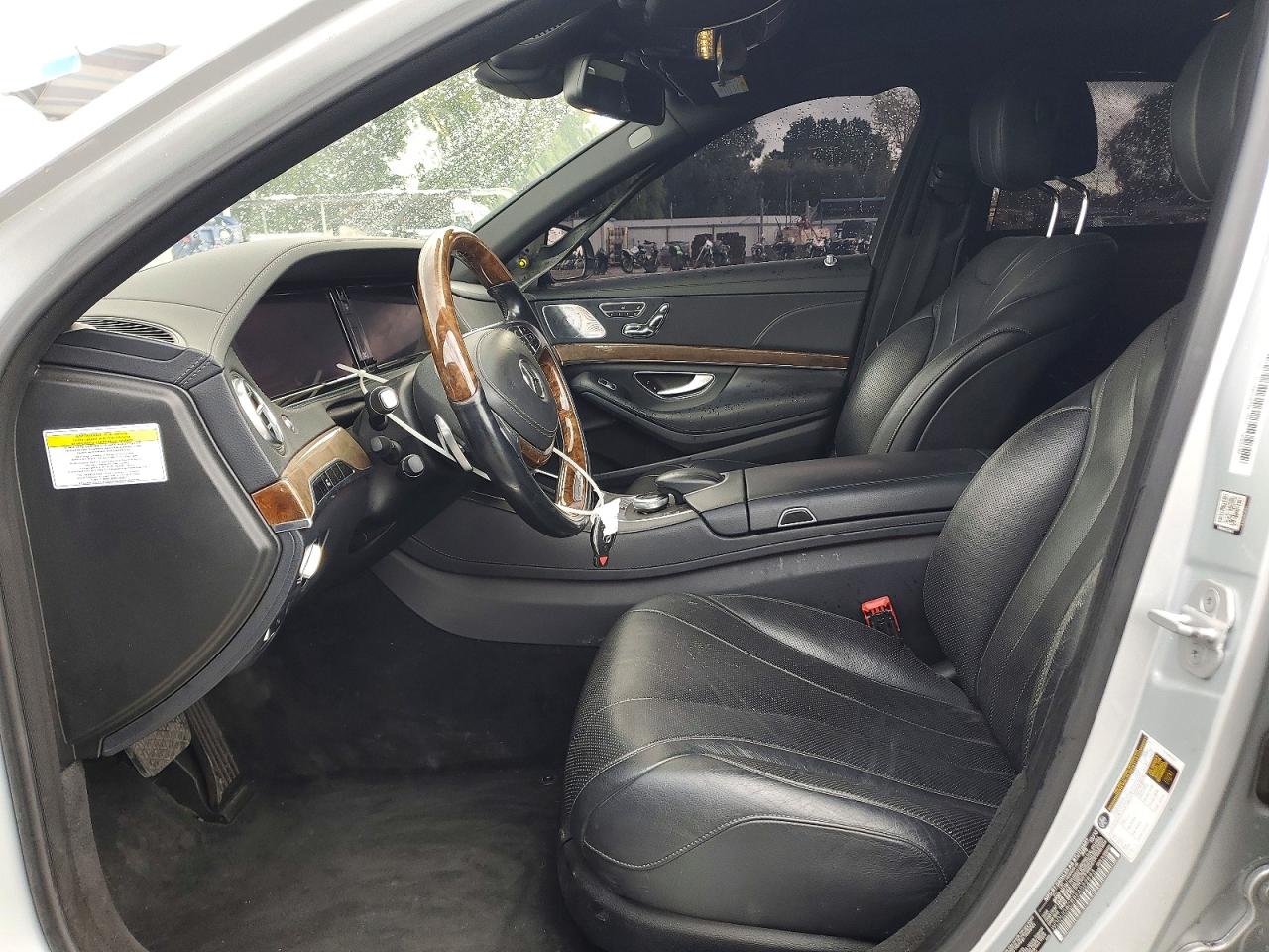2014 Mercedes-benz S 550 Silver vin: WDDUG8CB8EA022893