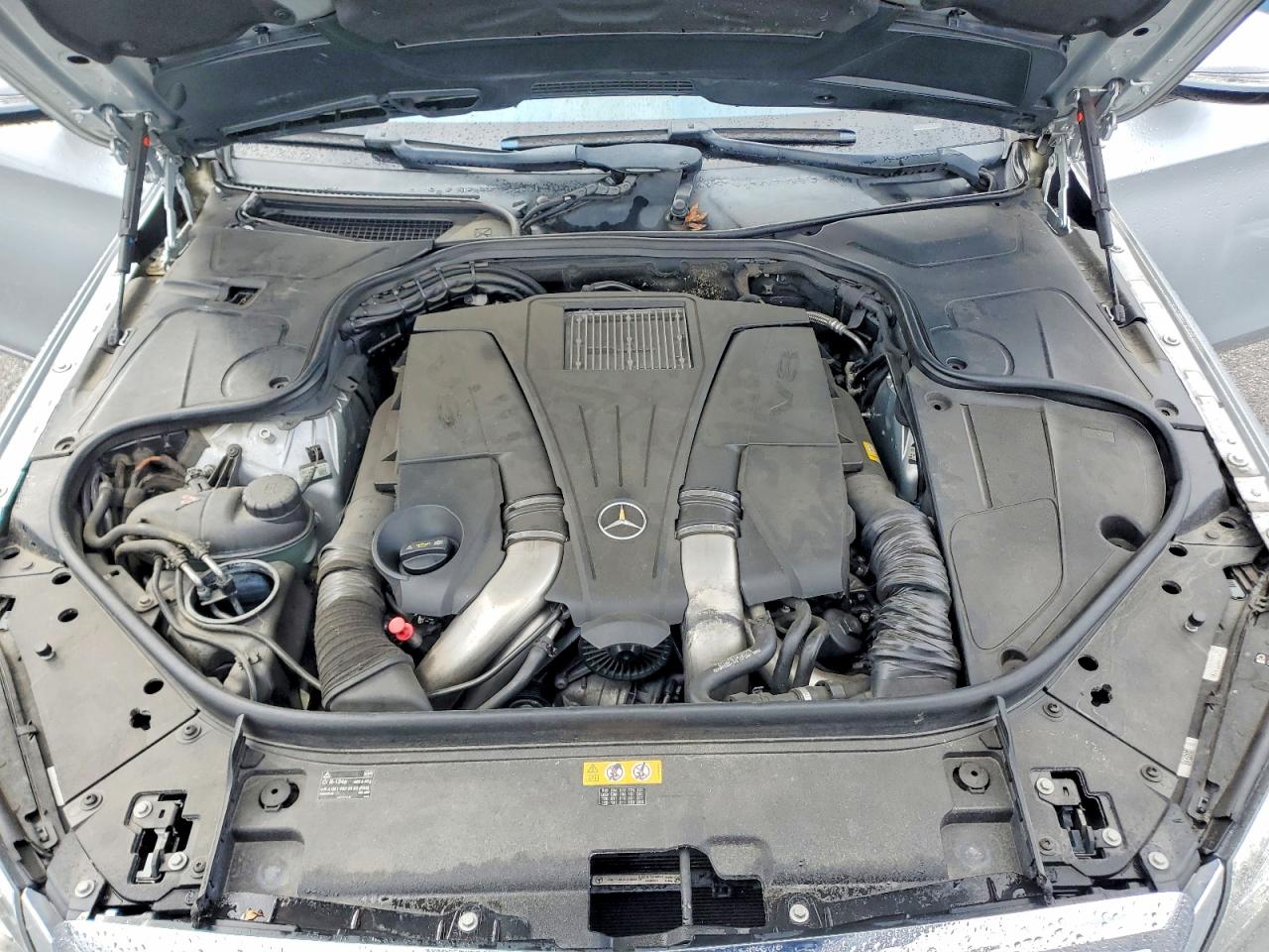2014 Mercedes-benz S 550 Silver vin: WDDUG8CB8EA022893