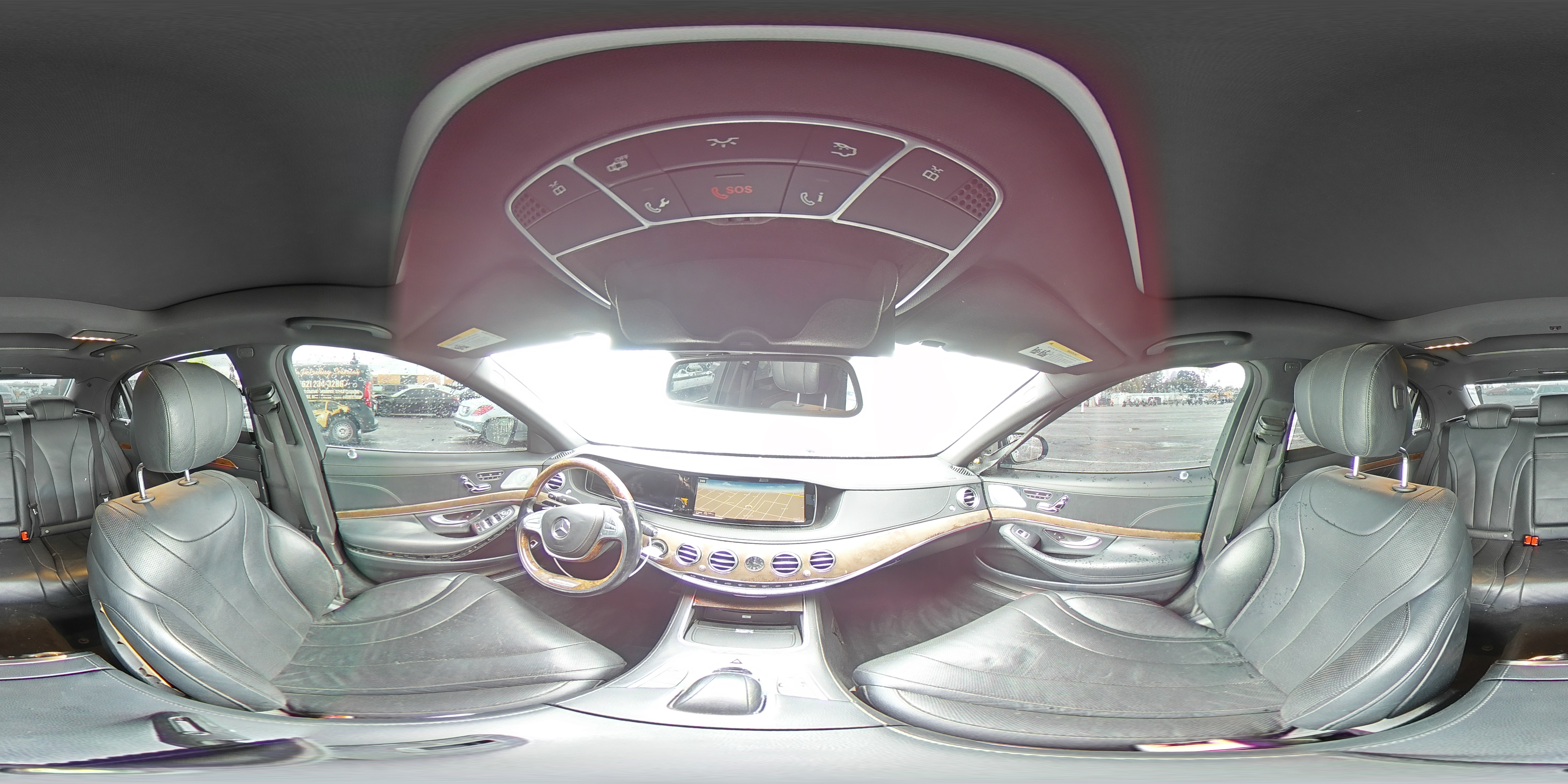 2014 Mercedes-benz S 550 Silver vin: WDDUG8CB8EA022893