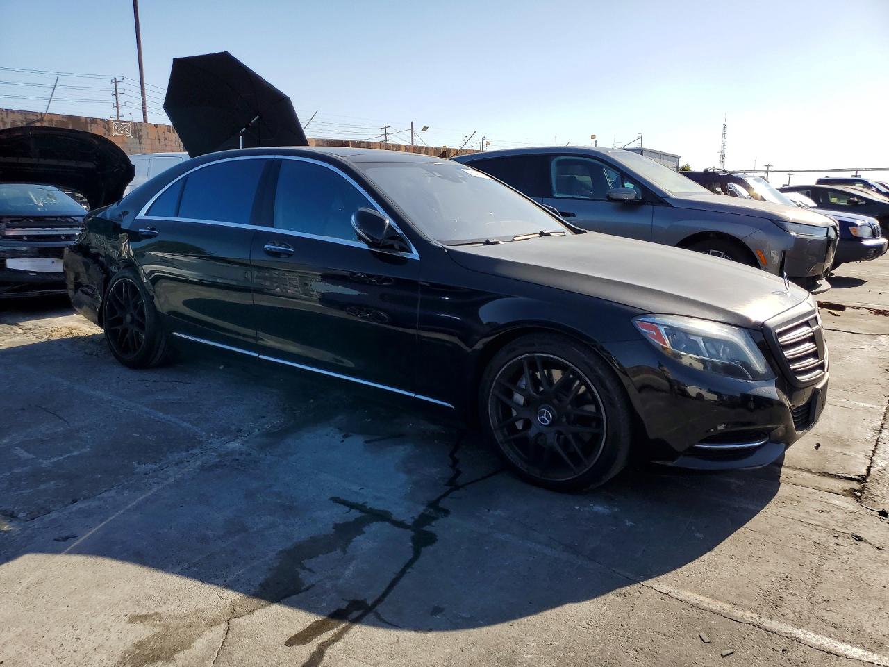 2014 Mercedes-benz S 550 Черный vin: WDDUG8CB8EA026653