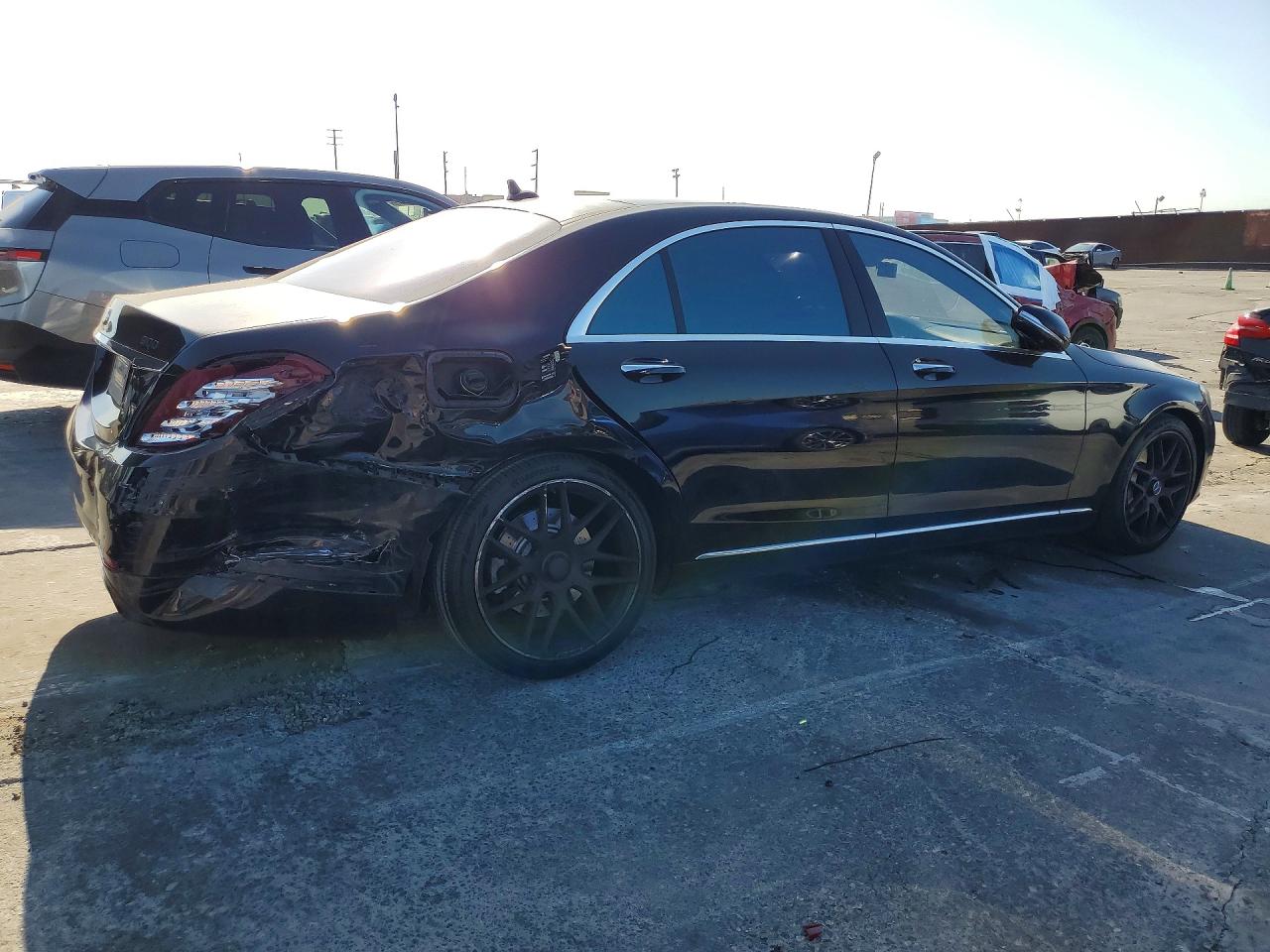 2014 Mercedes-benz S 550 Черный vin: WDDUG8CB8EA026653