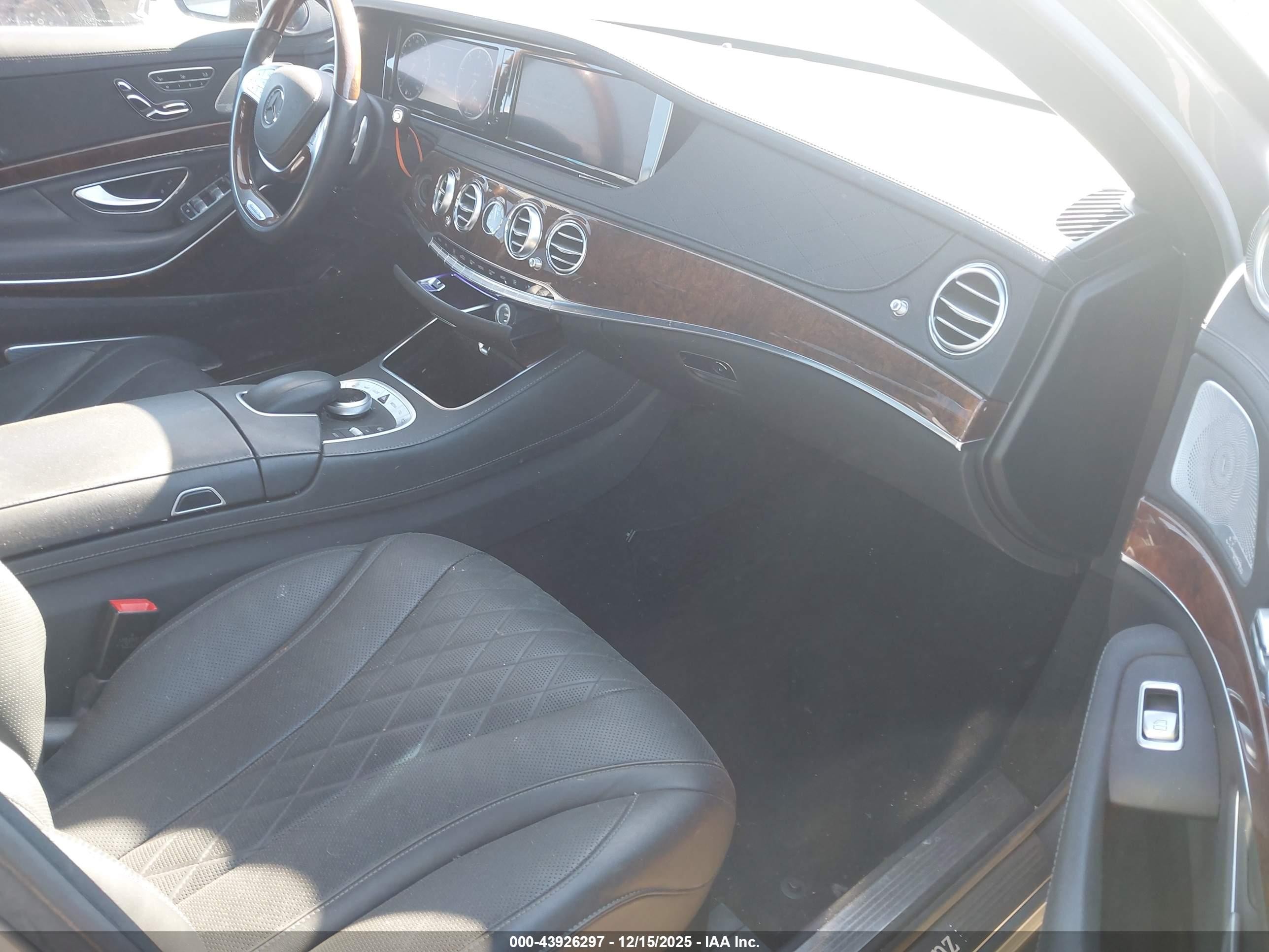 2014 Mercedes-benz S 550   Gray vin: WDDUG8CB8EA043419