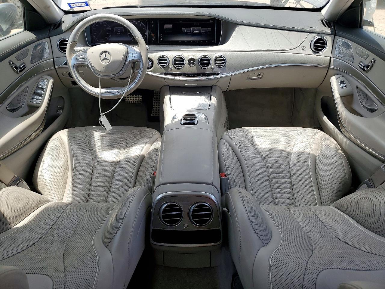 2015 Mercedes-benz S 550 Gray vin: WDDUG8CB8FA104799