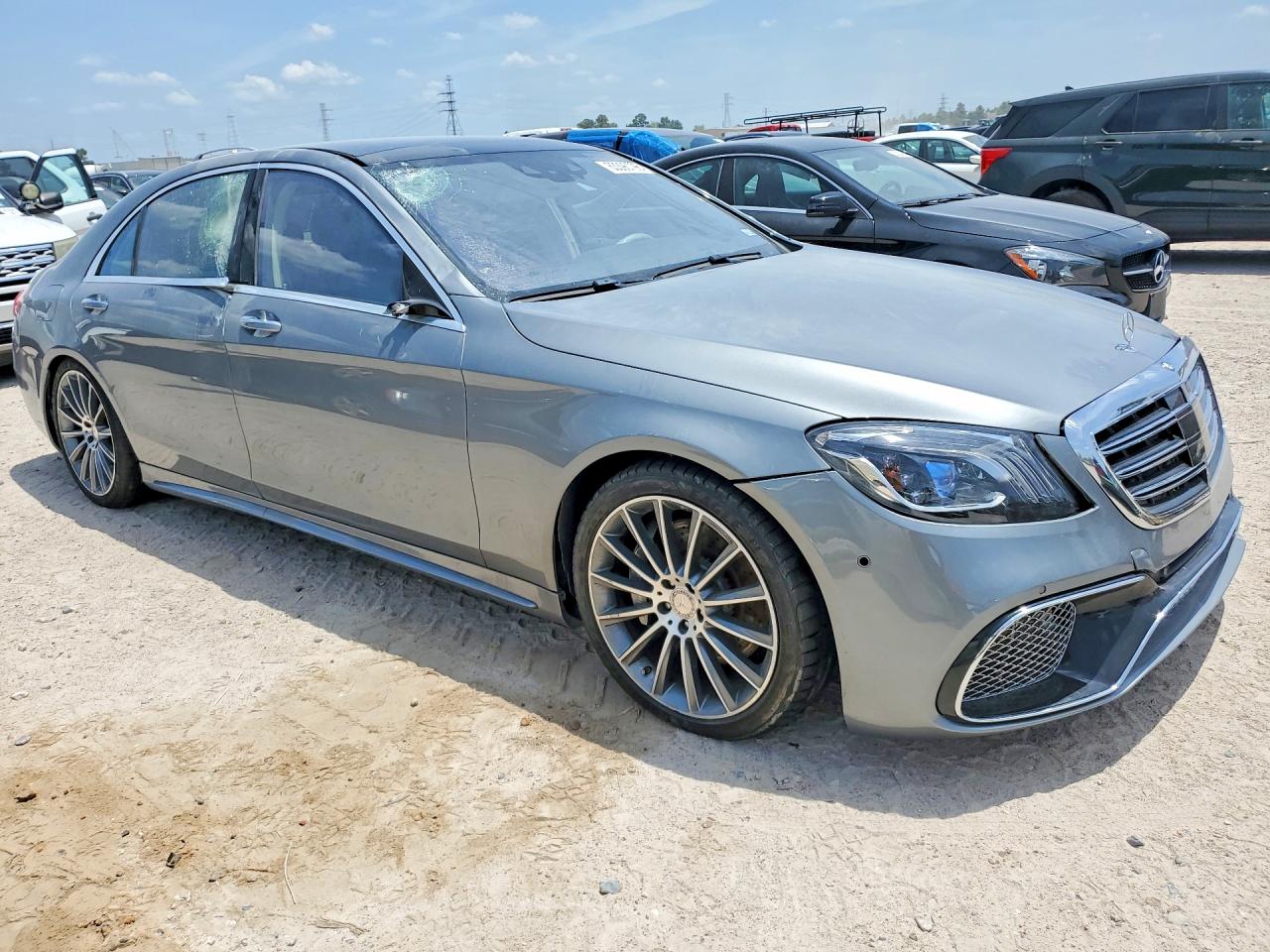 2015 Mercedes-benz S 550 Gray vin: WDDUG8CB8FA104799