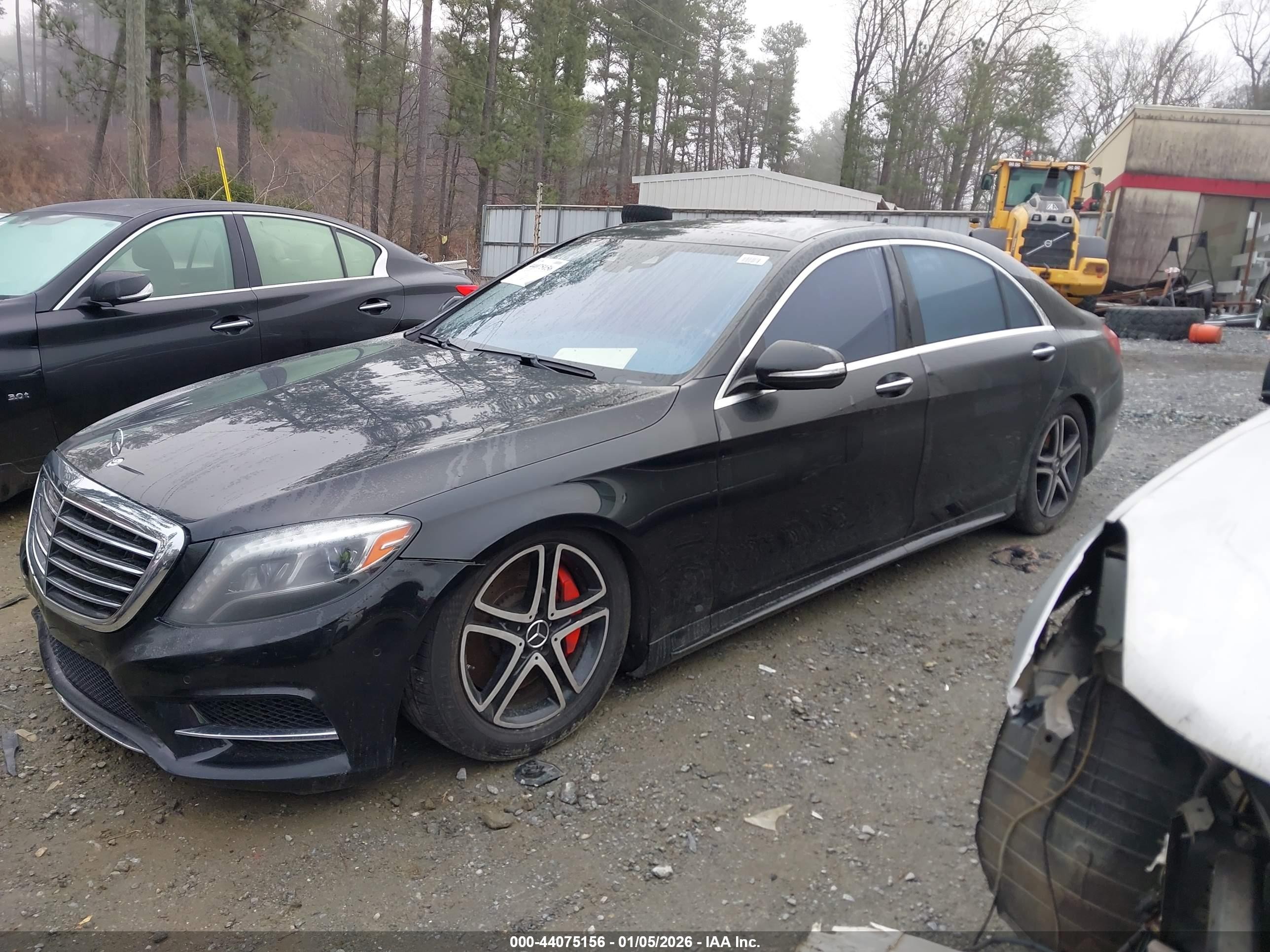 2014 Mercedes-benz S 550   Black vin: WDDUG8CB9EA018979