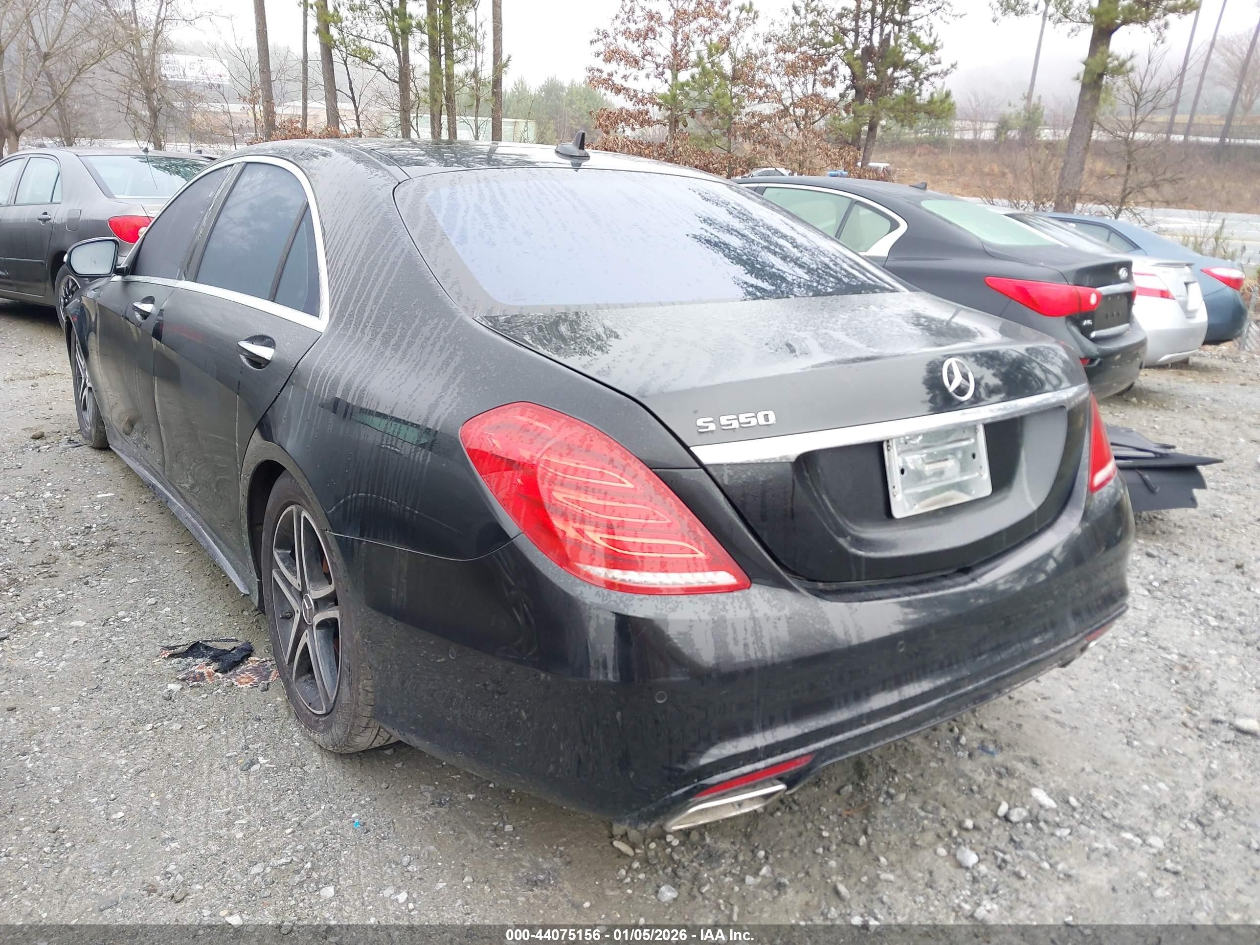 2014 Mercedes-benz S 550   Black vin: WDDUG8CB9EA018979