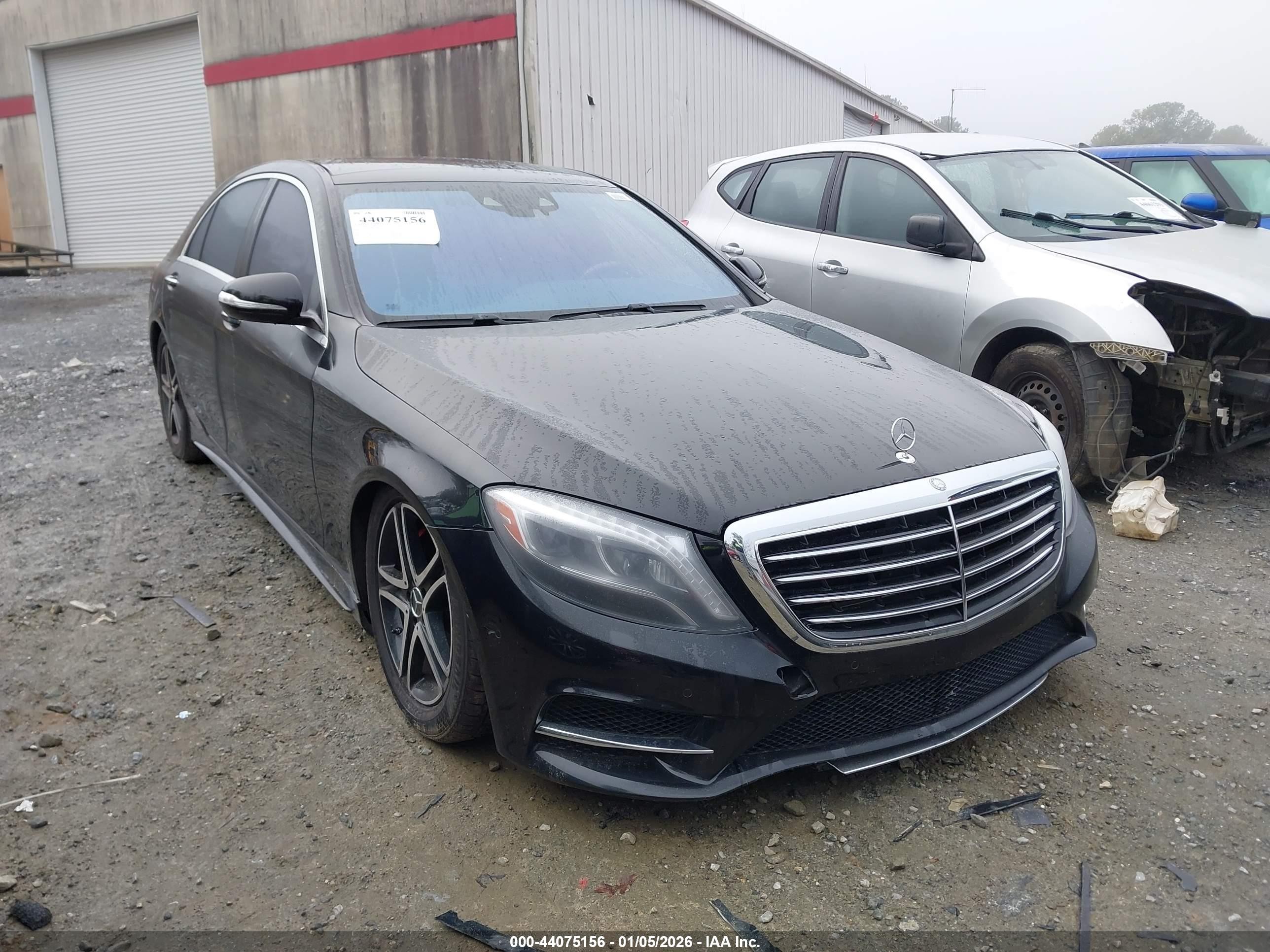 2014 Mercedes-benz S 550   Black vin: WDDUG8CB9EA018979