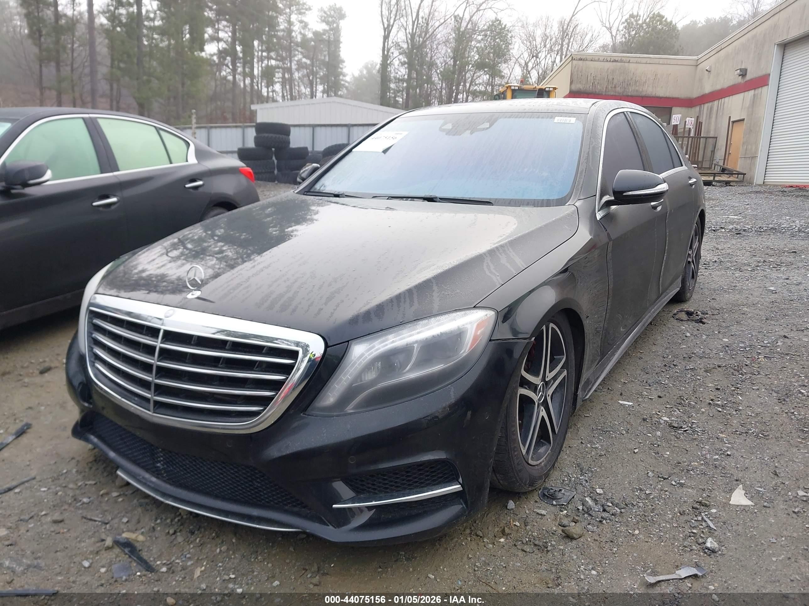 2014 Mercedes-benz S 550   Black vin: WDDUG8CB9EA018979