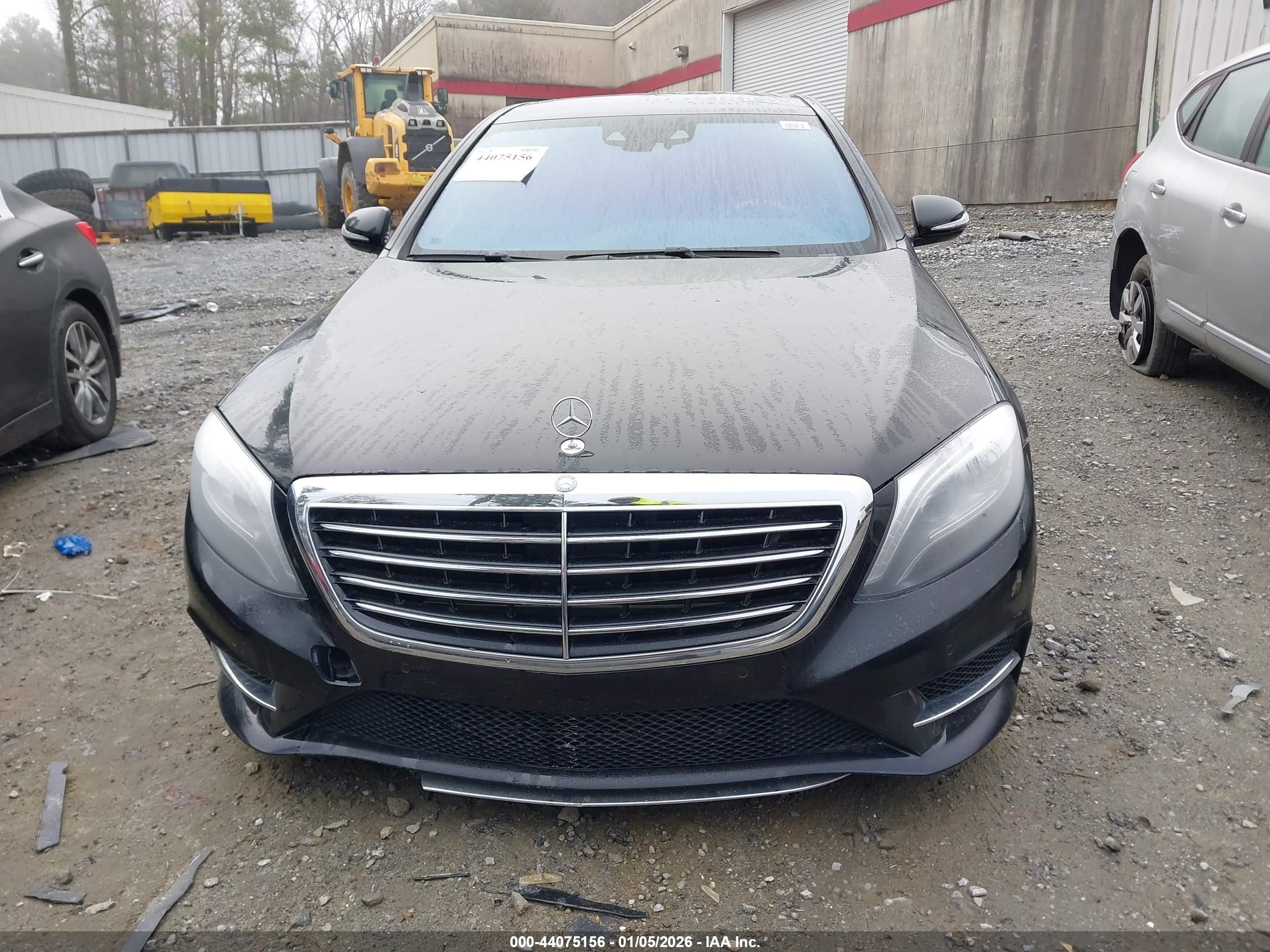 2014 Mercedes-benz S 550   Black vin: WDDUG8CB9EA018979