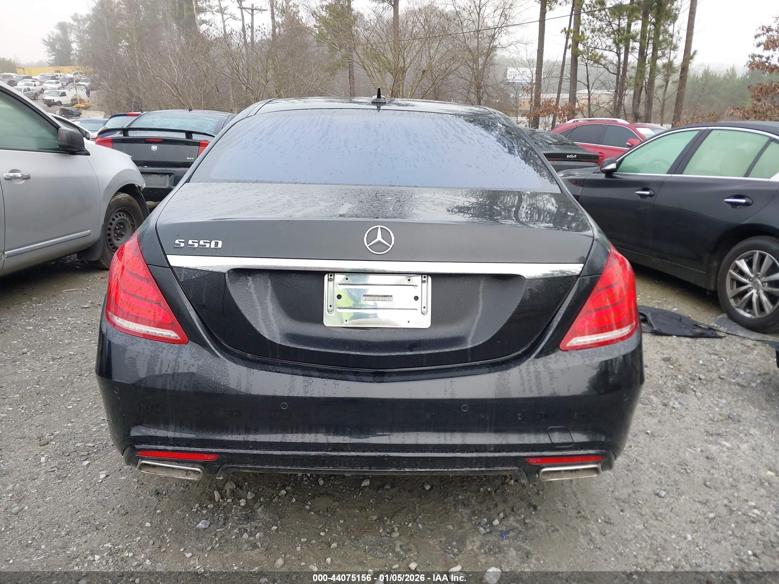 2014 Mercedes-benz S 550   Black vin: WDDUG8CB9EA018979