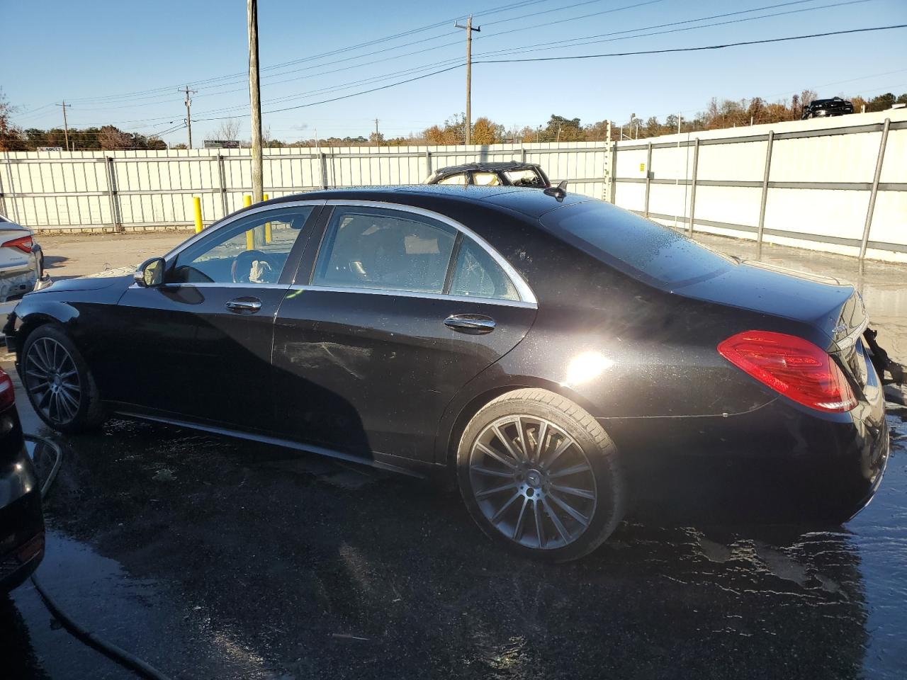 2014 Mercedes-benz S 550 Черный vin: WDDUG8CB9EA026113