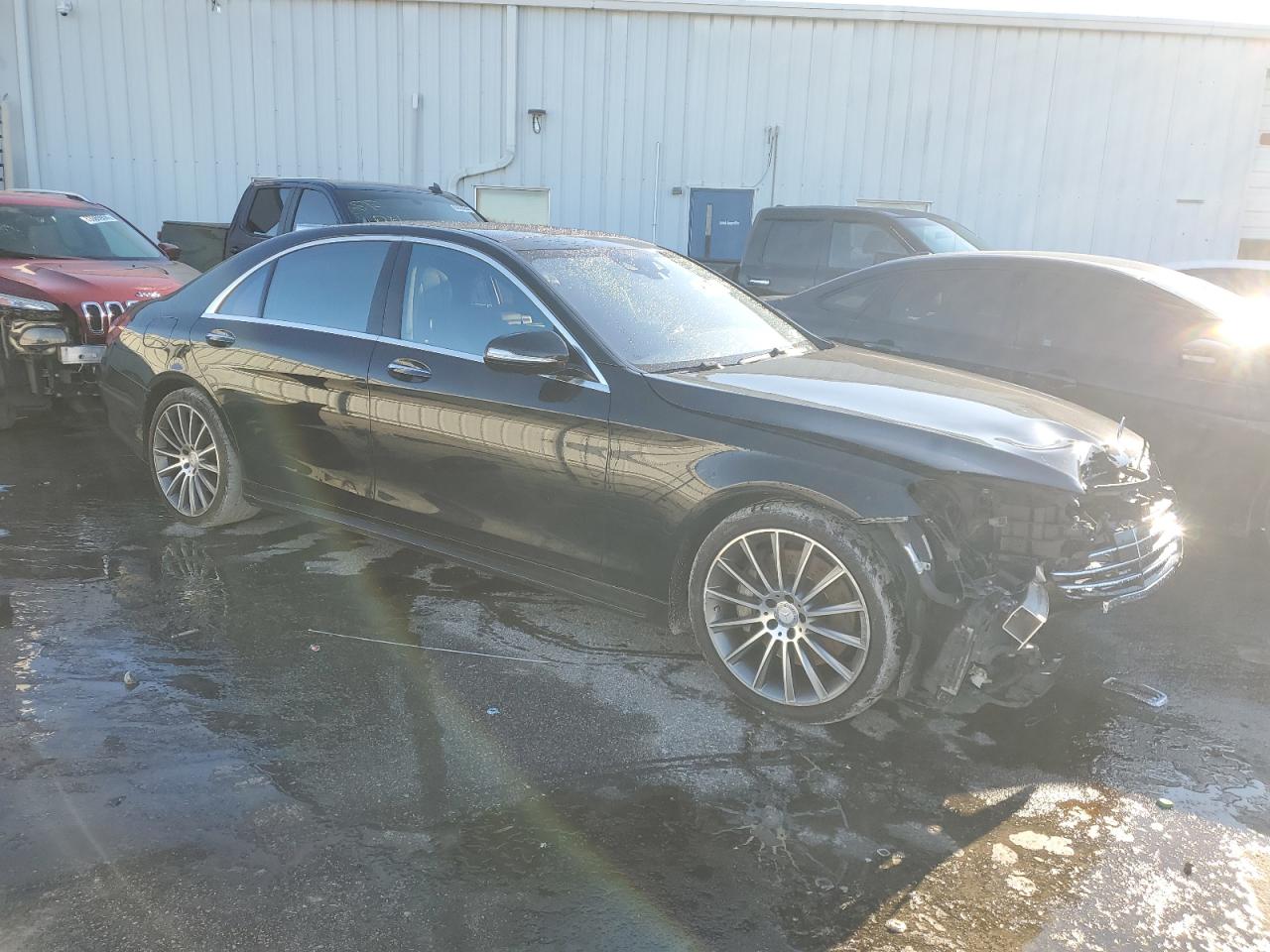 2014 Mercedes-benz S 550 Черный vin: WDDUG8CB9EA026113