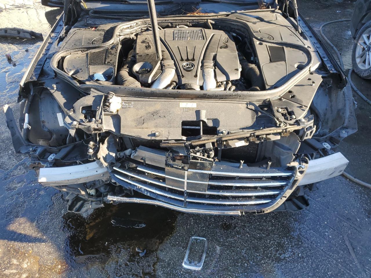 2014 Mercedes-benz S 550 Черный vin: WDDUG8CB9EA026113