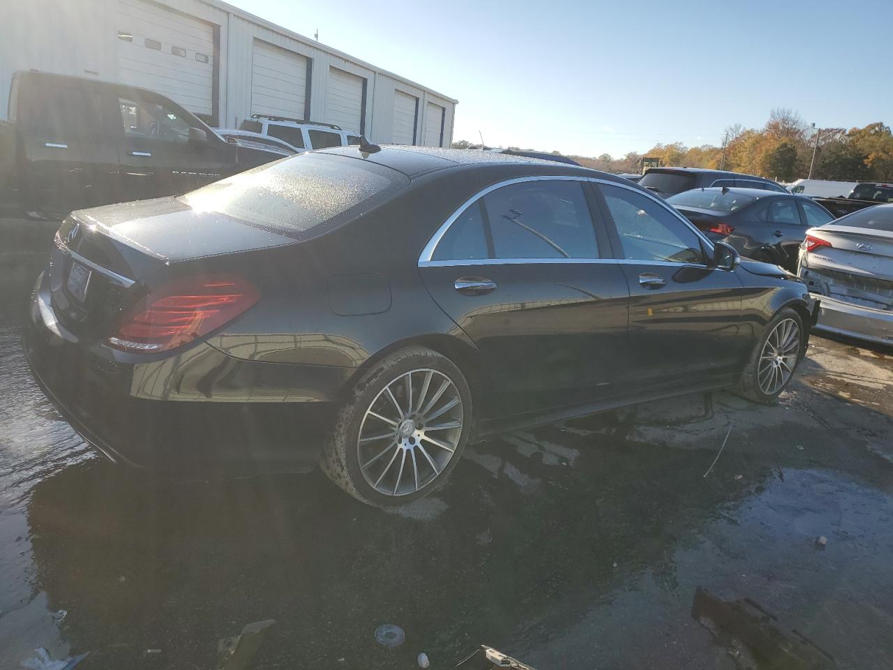2014 Mercedes-benz S 550 Черный vin: WDDUG8CB9EA026113