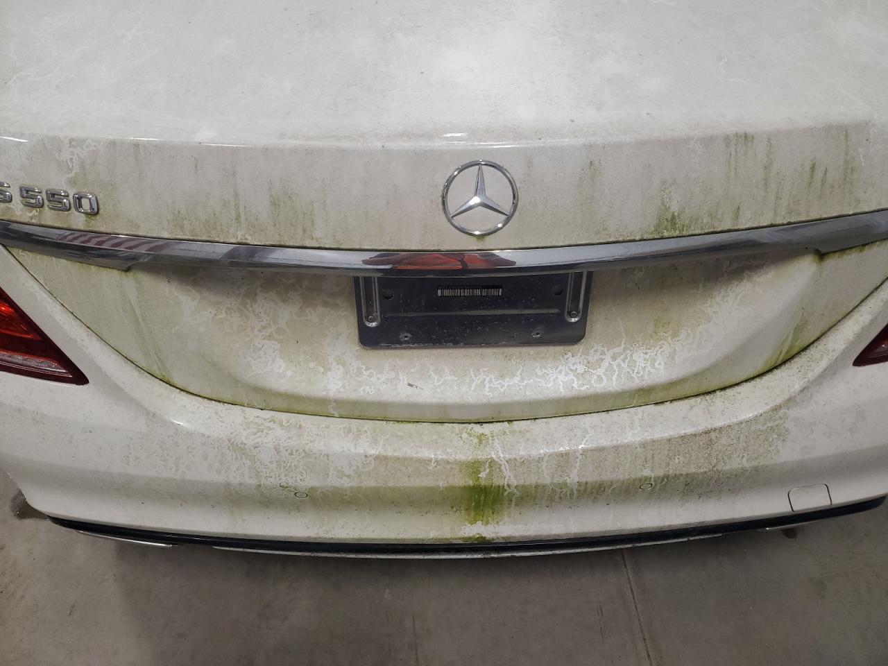 2014 Mercedes-benz S 550 White vin: WDDUG8CB9EA057992 Damage: Deck Lid, Enviro Paint Damage, > 12 Inches