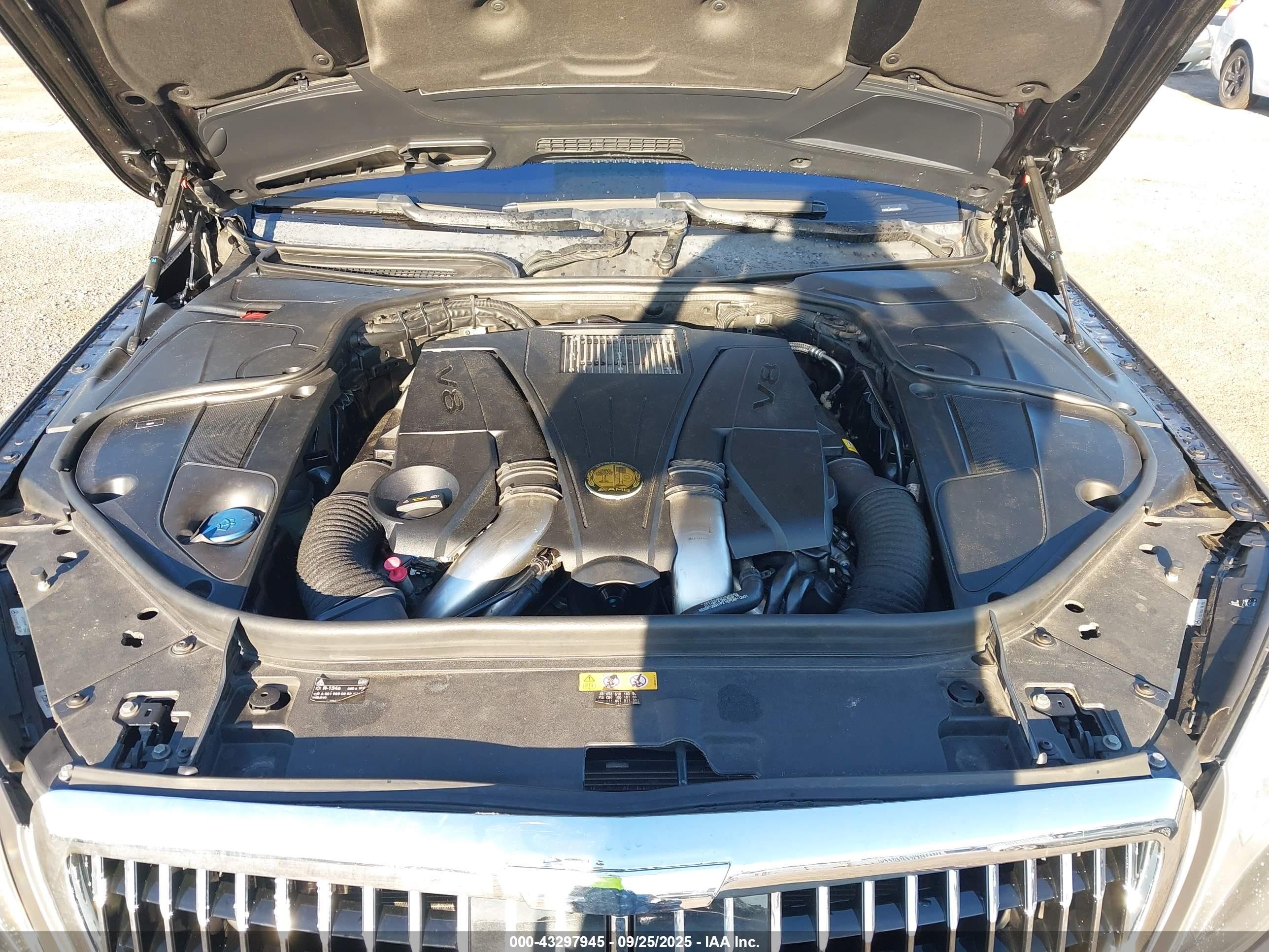 2014 Mercedes-benz S 550   Коричневый vin: WDDUG8CB9EA066921