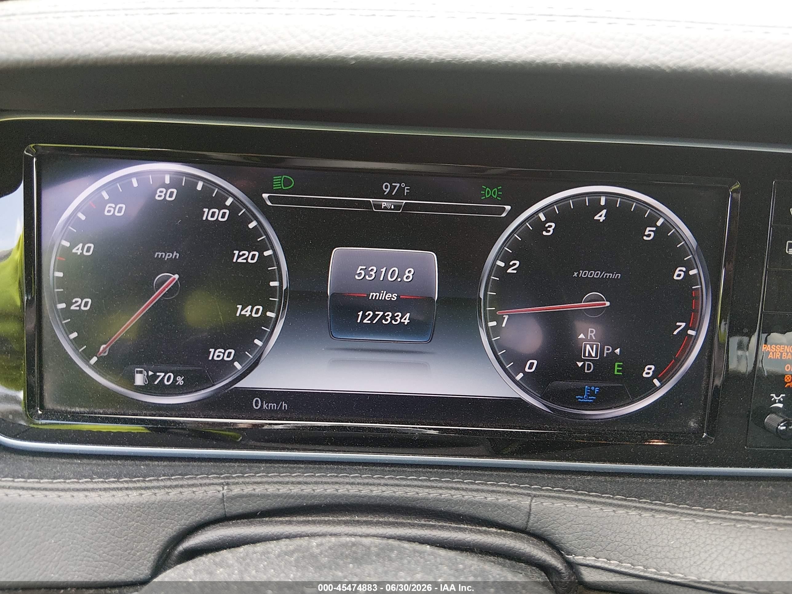 2015 Mercedes-benz S 550 White vin: WDDUG8CB9FA068864