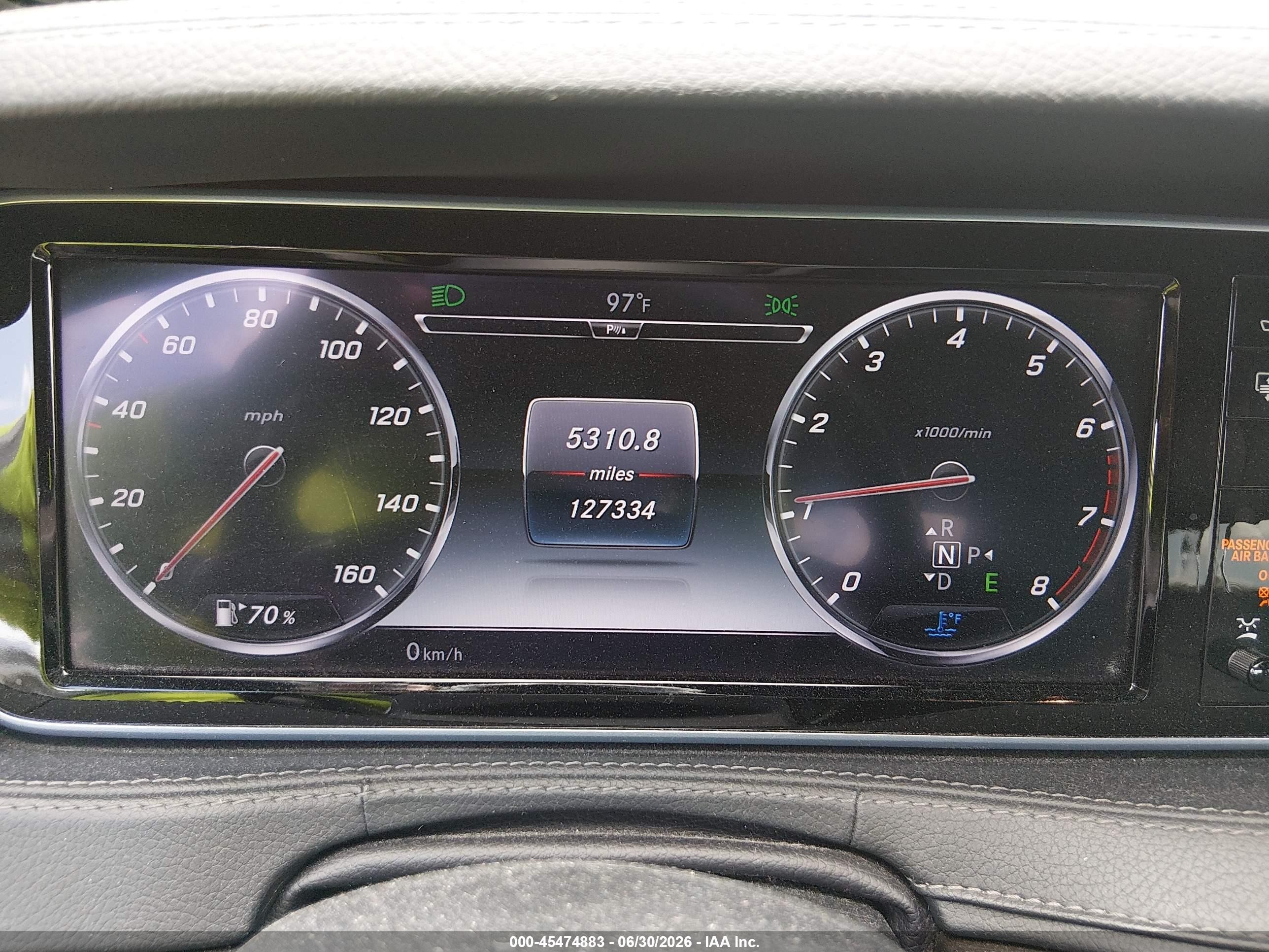 2015 Mercedes-benz S 550 White vin: WDDUG8CB9FA068864