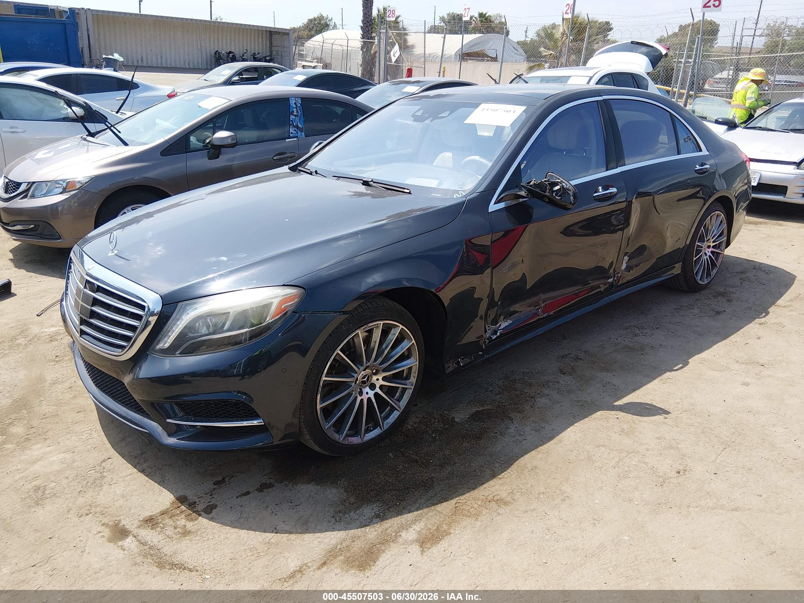 2015 Mercedes-benz S 550 Gray vin: WDDUG8CB9FA110661