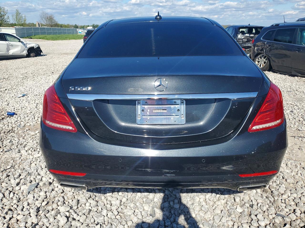 2014 Mercedes-benz S 550 Черный vin: WDDUG8CBXEA049884