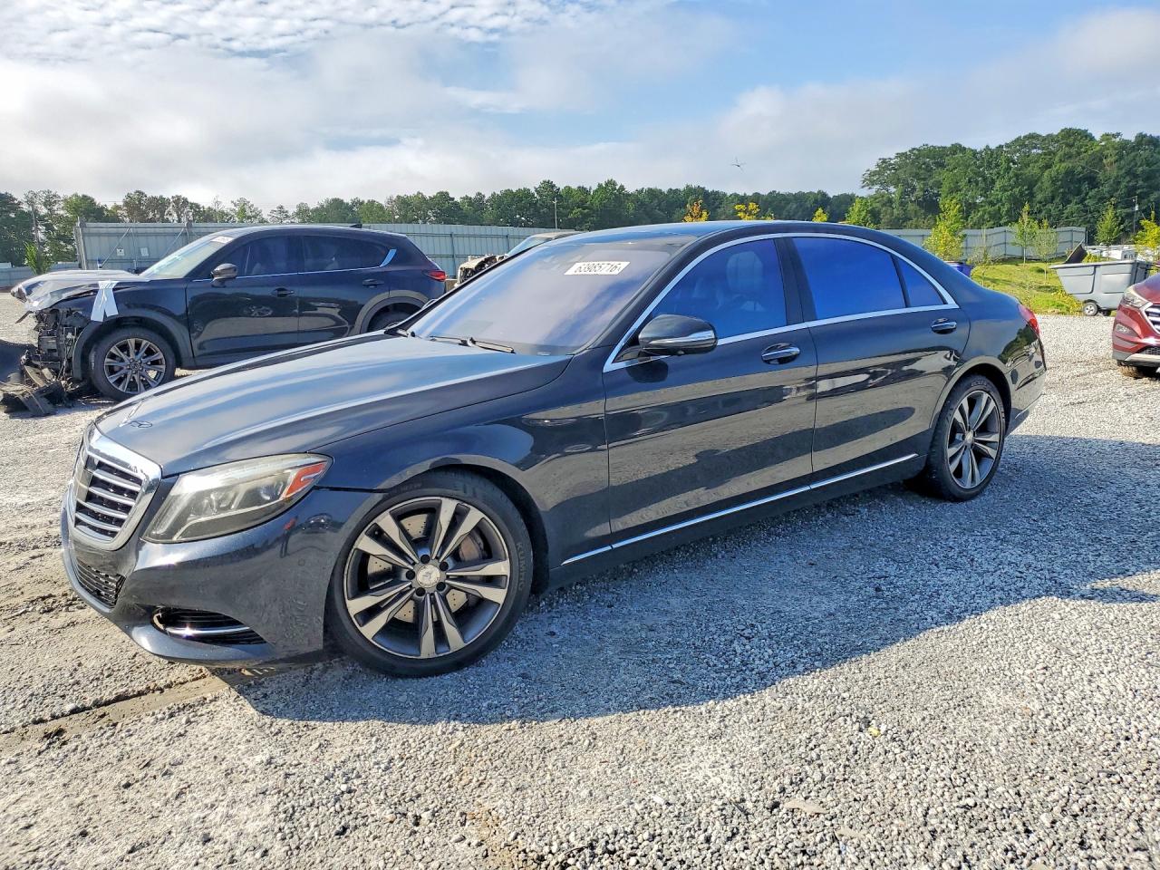 2015 Mercedes-benz S 550 Black vin: WDDUG8CBXFA167855