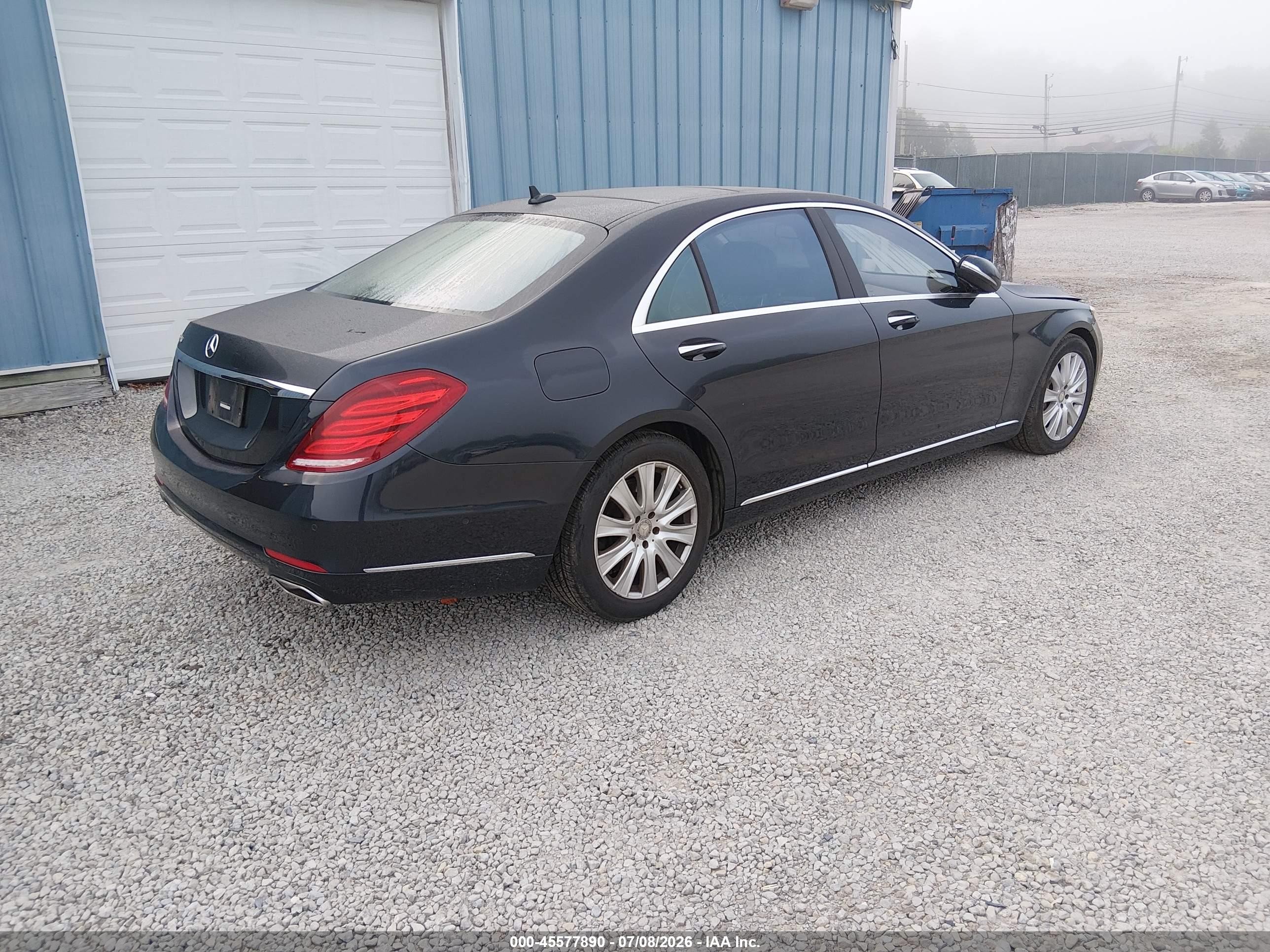 2015 Mercedes-benz S 550   Black vin: WDDUG8CBXFA170674