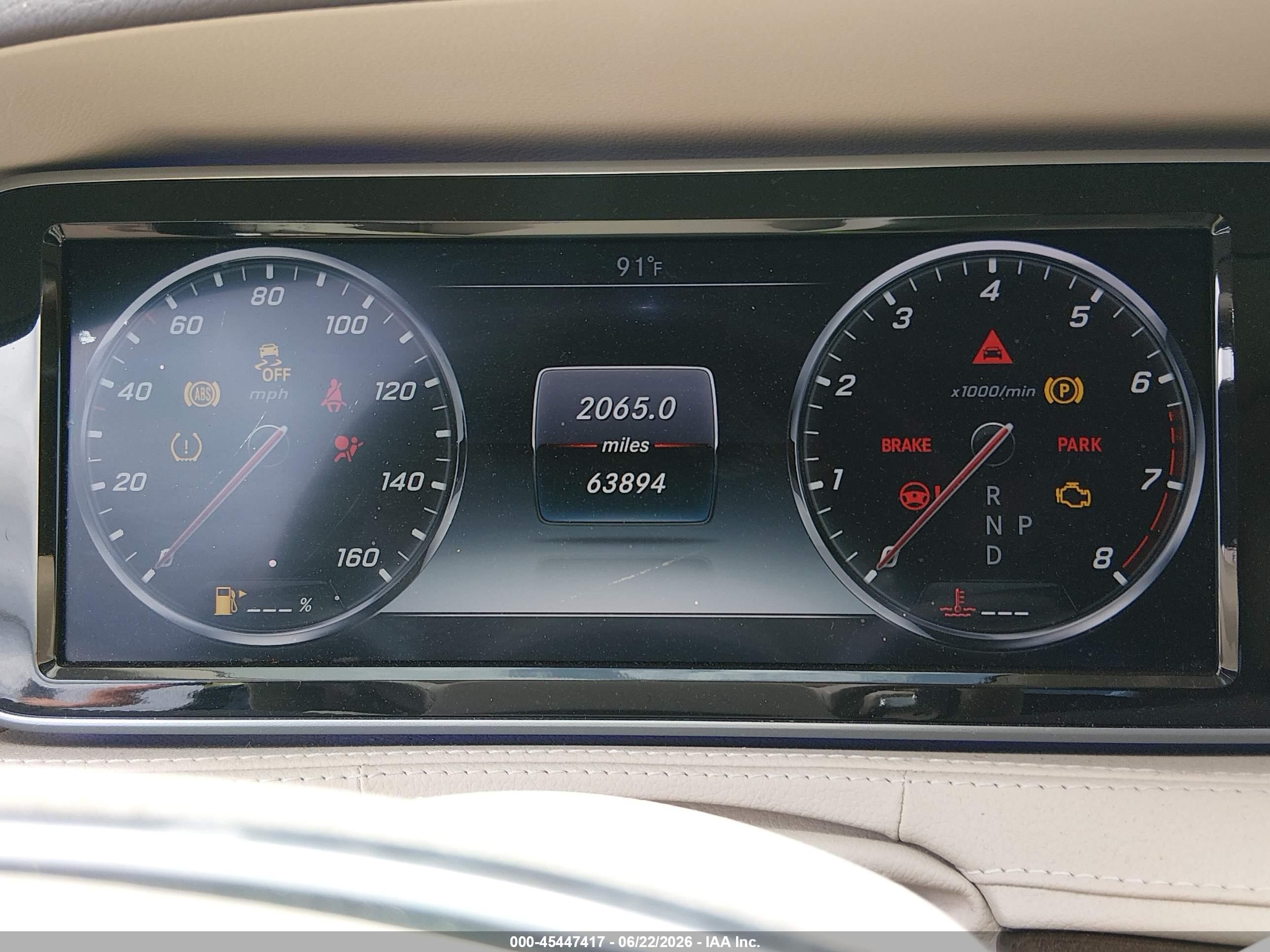2015 Mercedes-benz S 550   Blue vin: WDDUG8CBXFA179956