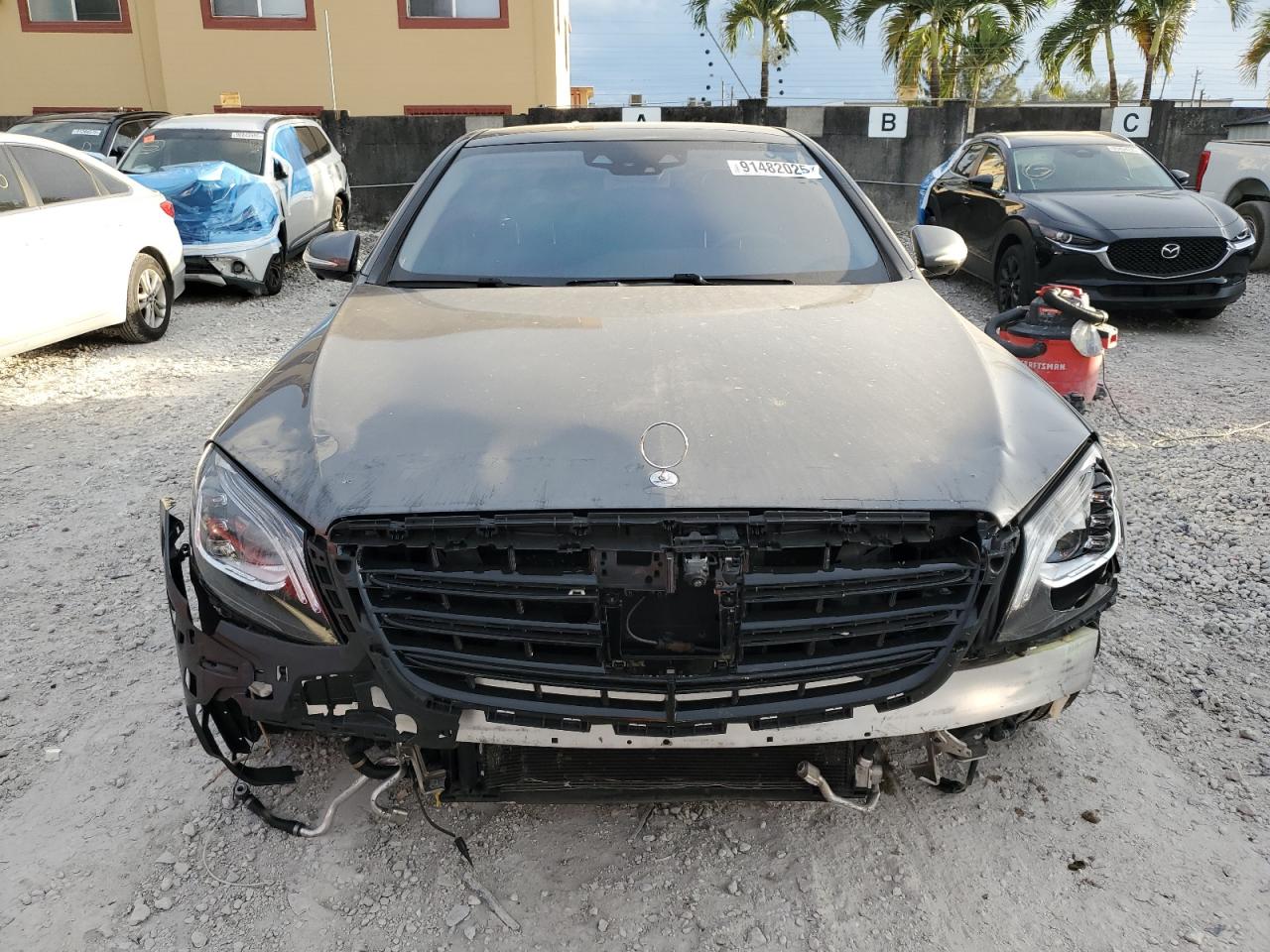 2018 Mercedes-benz S 560 Gray vin: WDDUG8DB6JA369020